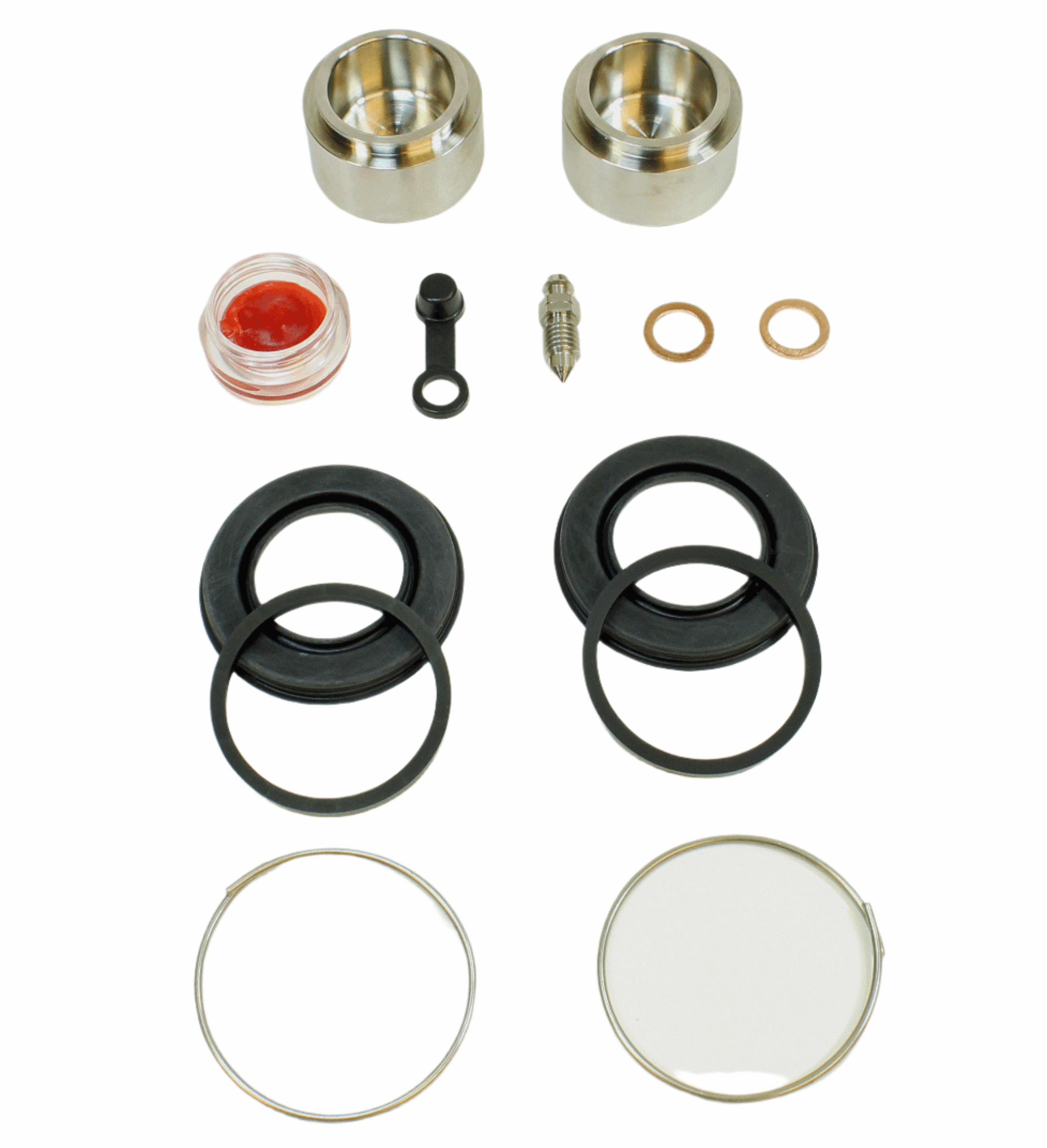 Brake Caliper Seal Kit for 1975-1977 Honda Goldwing 1000:GL1000-Rear - for 1 Caliper