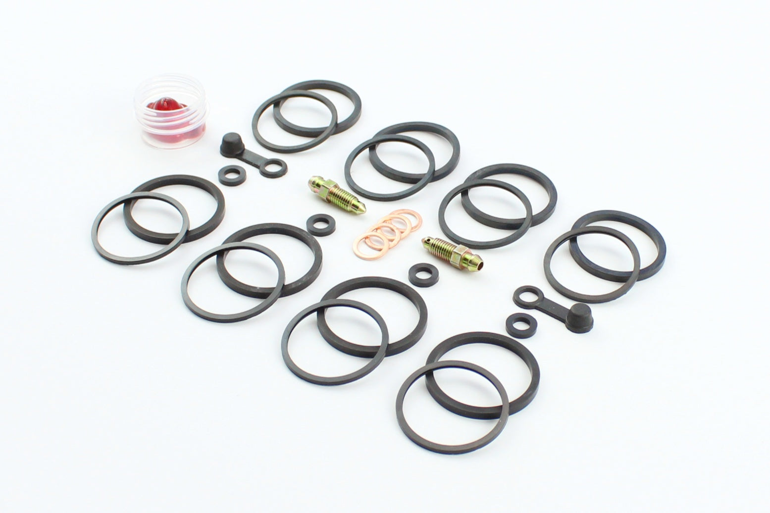 Brake Caliper Seal Kit for 1989 Yamaha Venture Royale:XVZ1200D-Front - for 2 Calipers