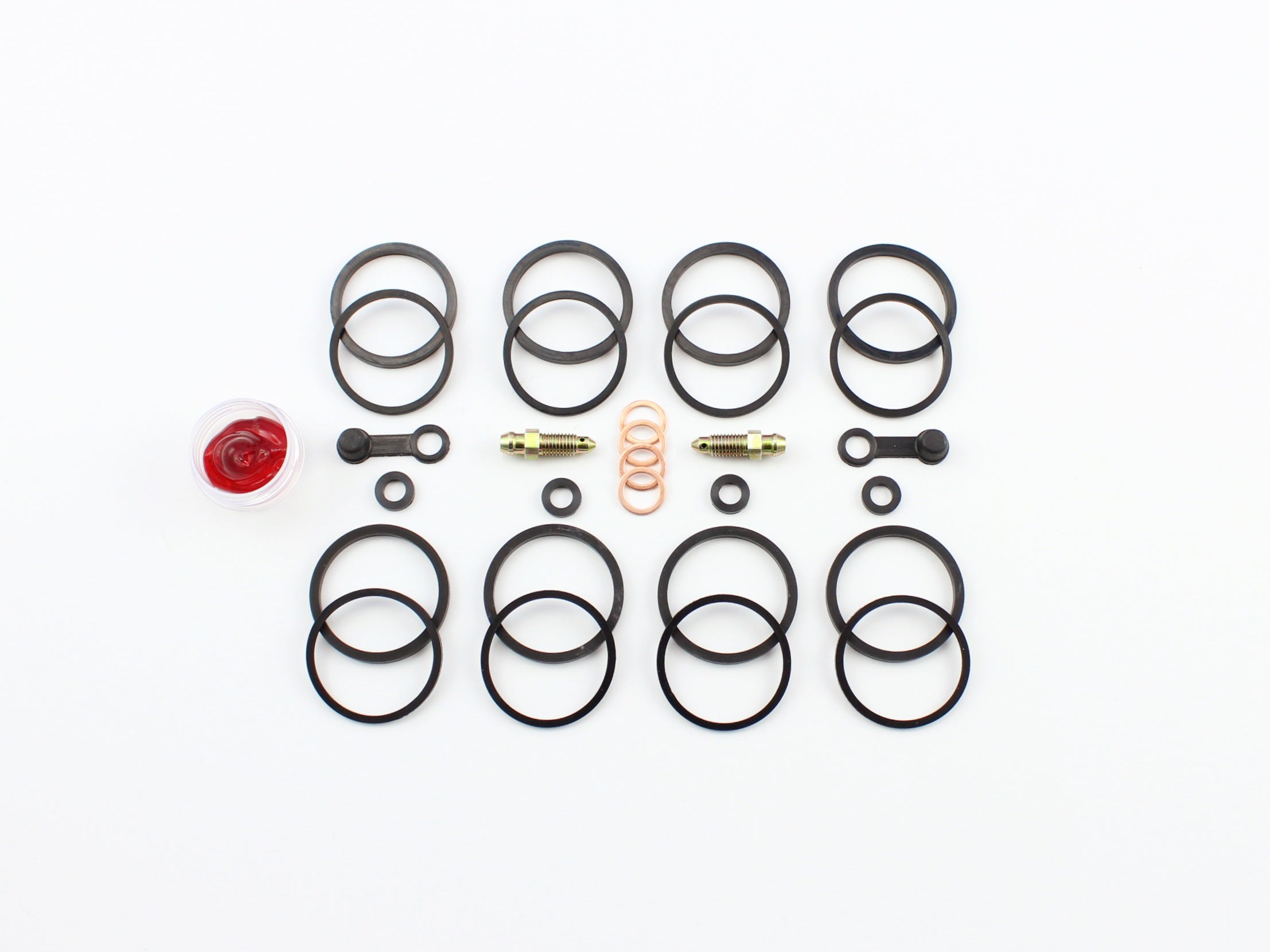 Brake Caliper Seal Kit for 1989 Yamaha Venture Royale:XVZ1200D-Front - for 2 Calipers