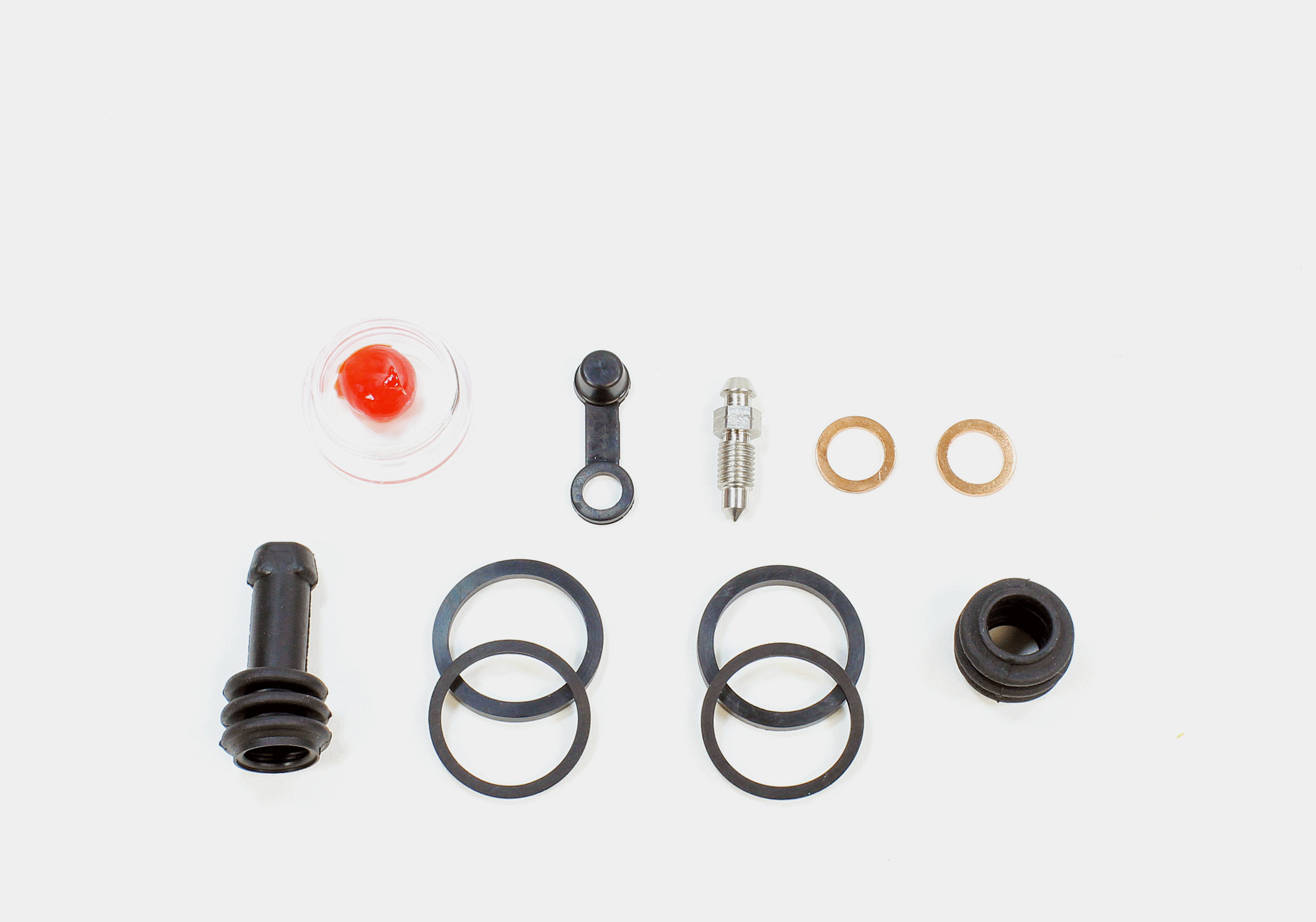 Brake Caliper Seal Kit for 1988-2007 Kawasaki Ninja 250R:EX250F-Rear - for 1 Caliper