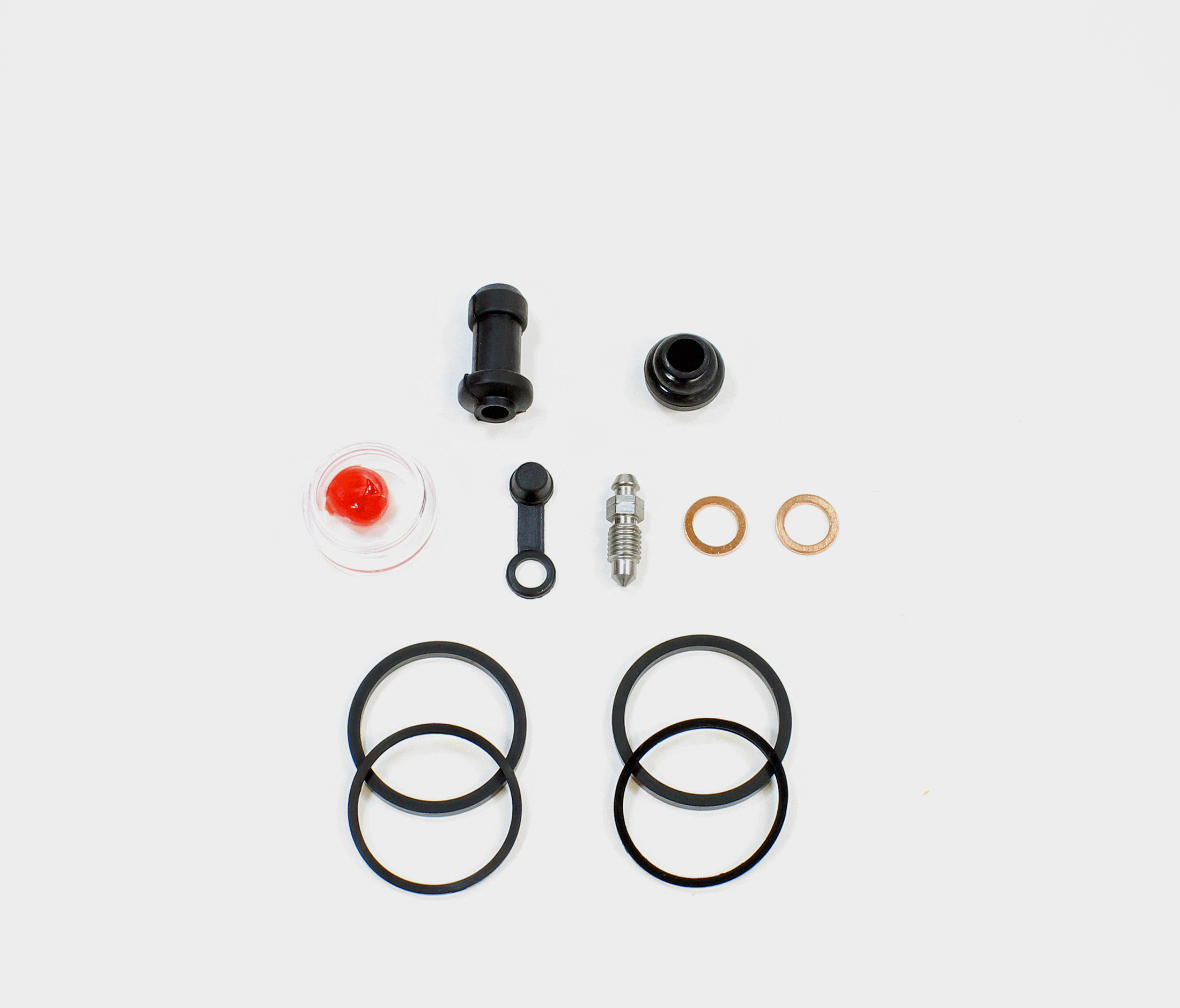 Brake Caliper Seal Kit for 2005-2008 Honda VTX1800F3-Rear - for 1 Caliper