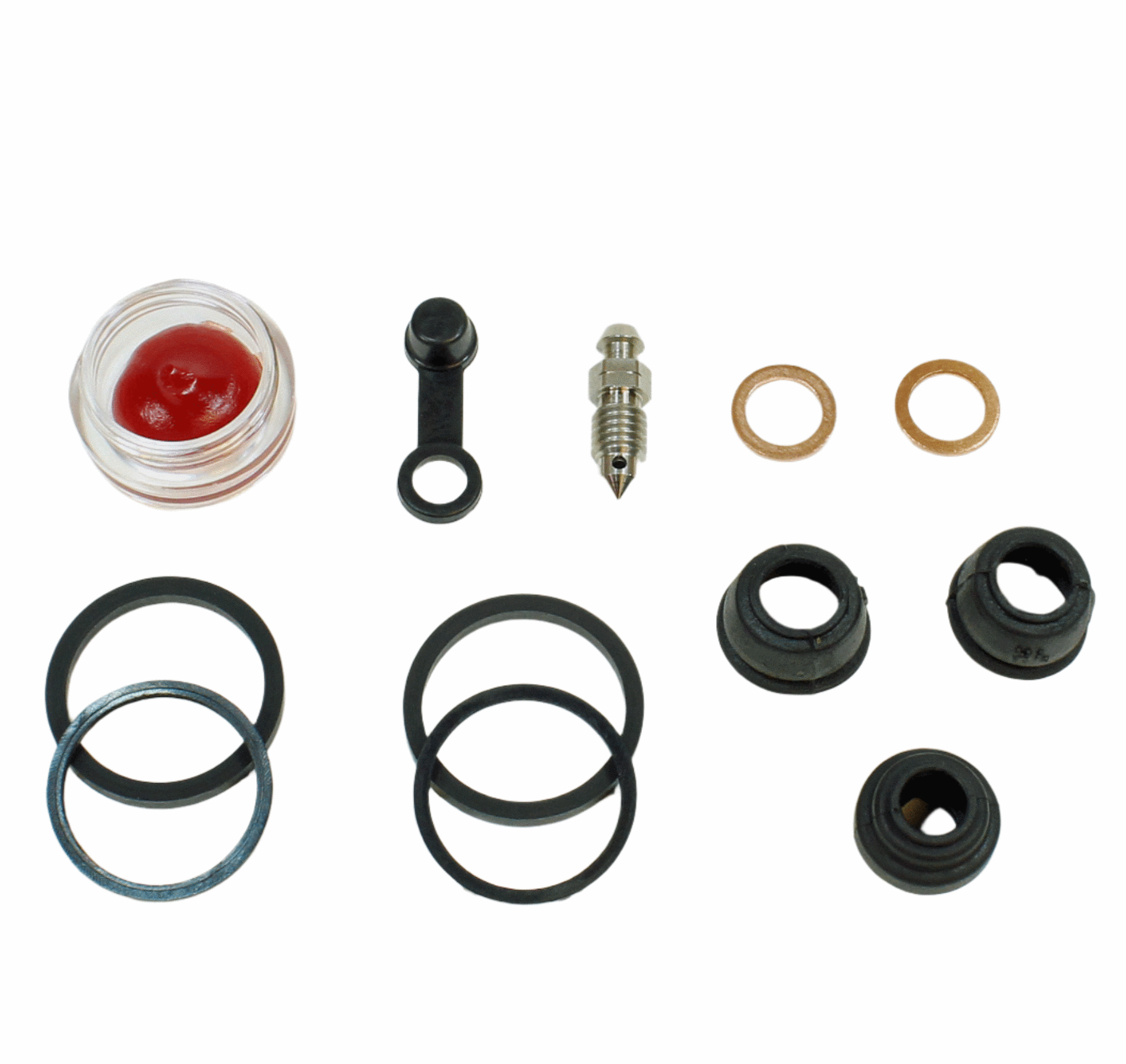 Brake Caliper Seal Kit for 1983 Honda Goldwing 1100:GL1100-Front/Right - for 1 Caliper