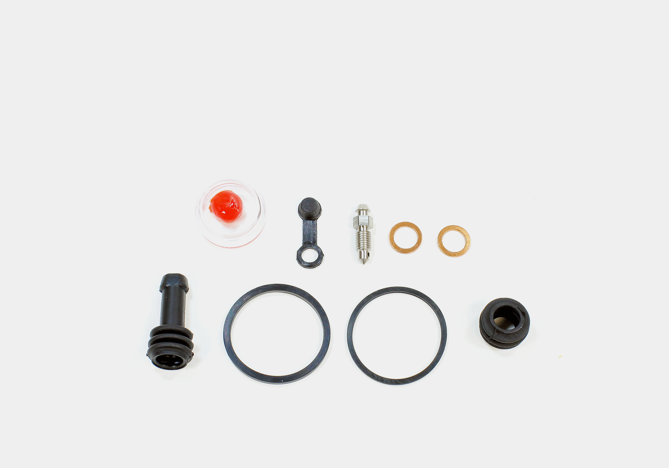 Brake Caliper Seal Kit for 1987-2007 Kawasaki KLR650-Front - for 1 Caliper