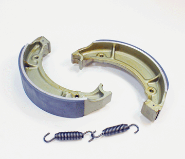 EBC Brake Shoes for the [front/rear] wheel. for 1975 Yamaha XS500-Rear