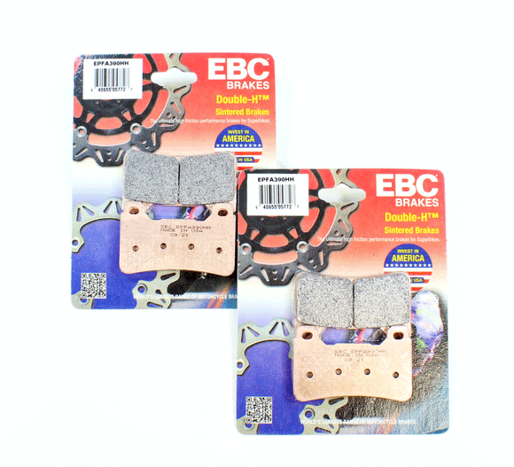 EBC Brake Pad Set Sintered for 1993-2002 Kawasaki Ninja ZX6:ZX600E-Front