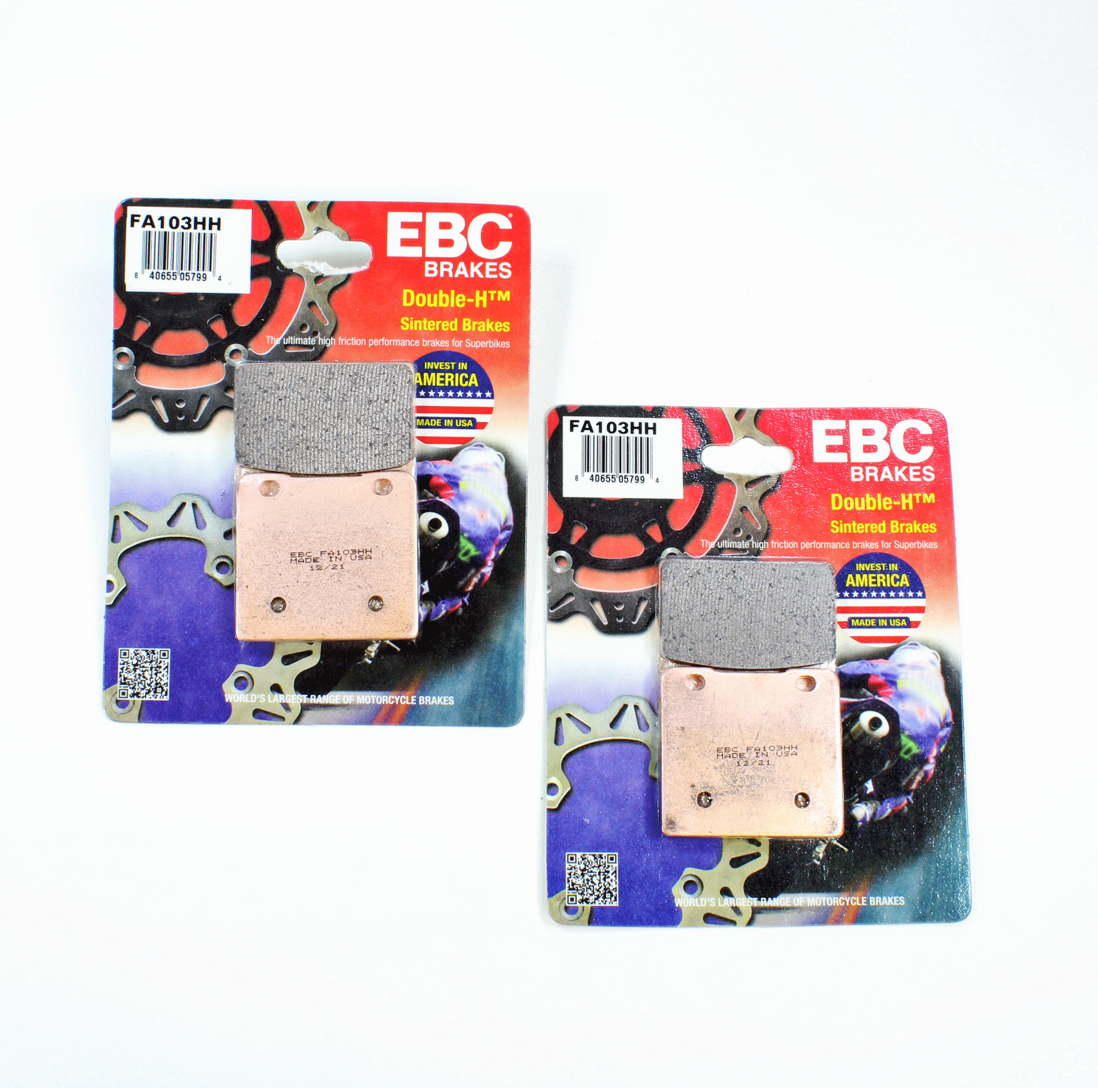 EBC Brake Pad Set Sintered for 1986 Suzuki GSXR750:Limited-Front