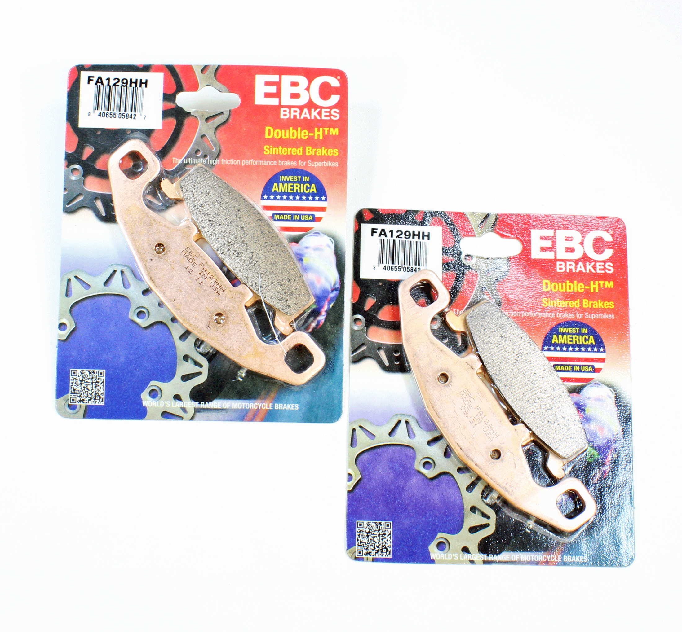 EBC Brake Pad Set Sintered for 1988-1990 Kawasaki Ninja ZX10:ZX1000B-Front