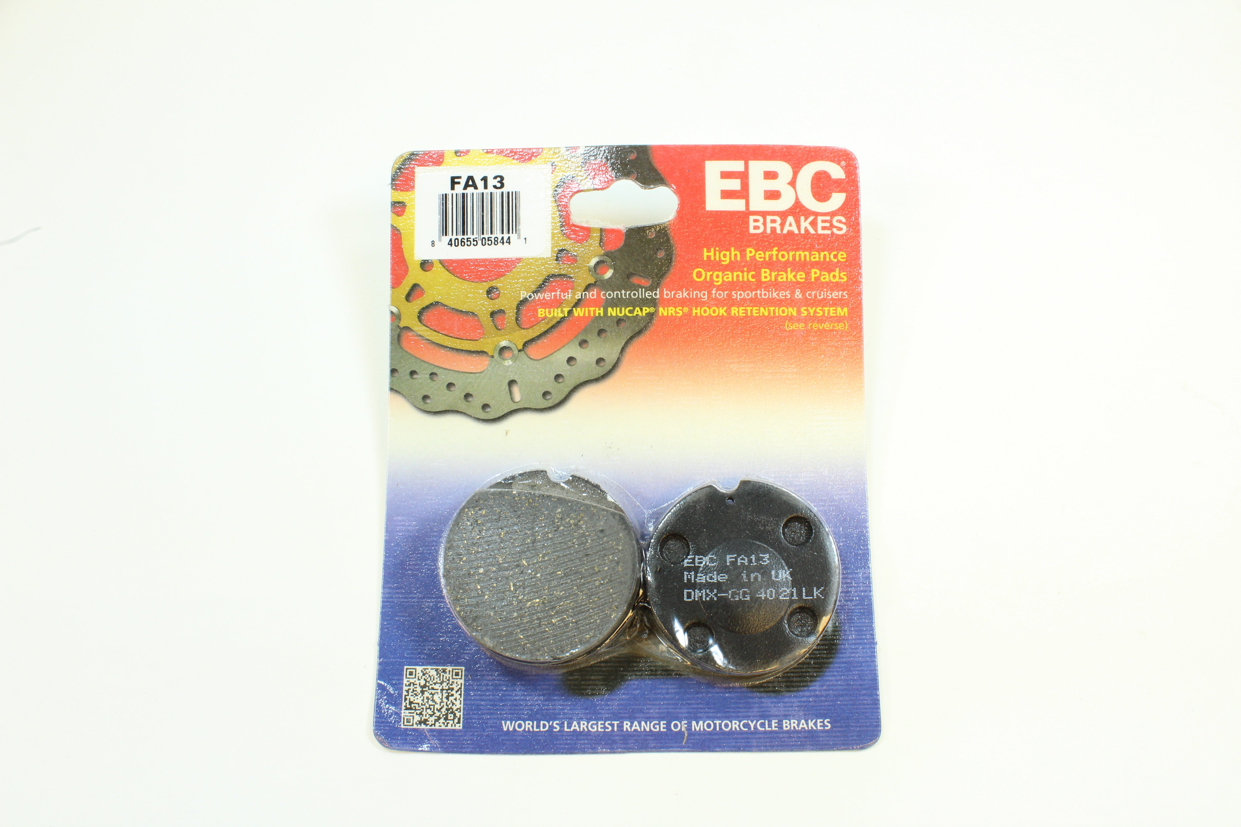 EBC FA13 Performance Organic Brake Pads - 1 Pair