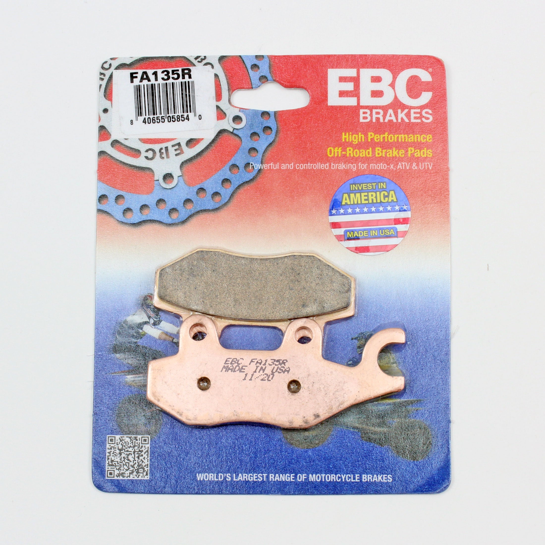 EBC FA135R Series Sintered Front Brake Pads-1 Pair