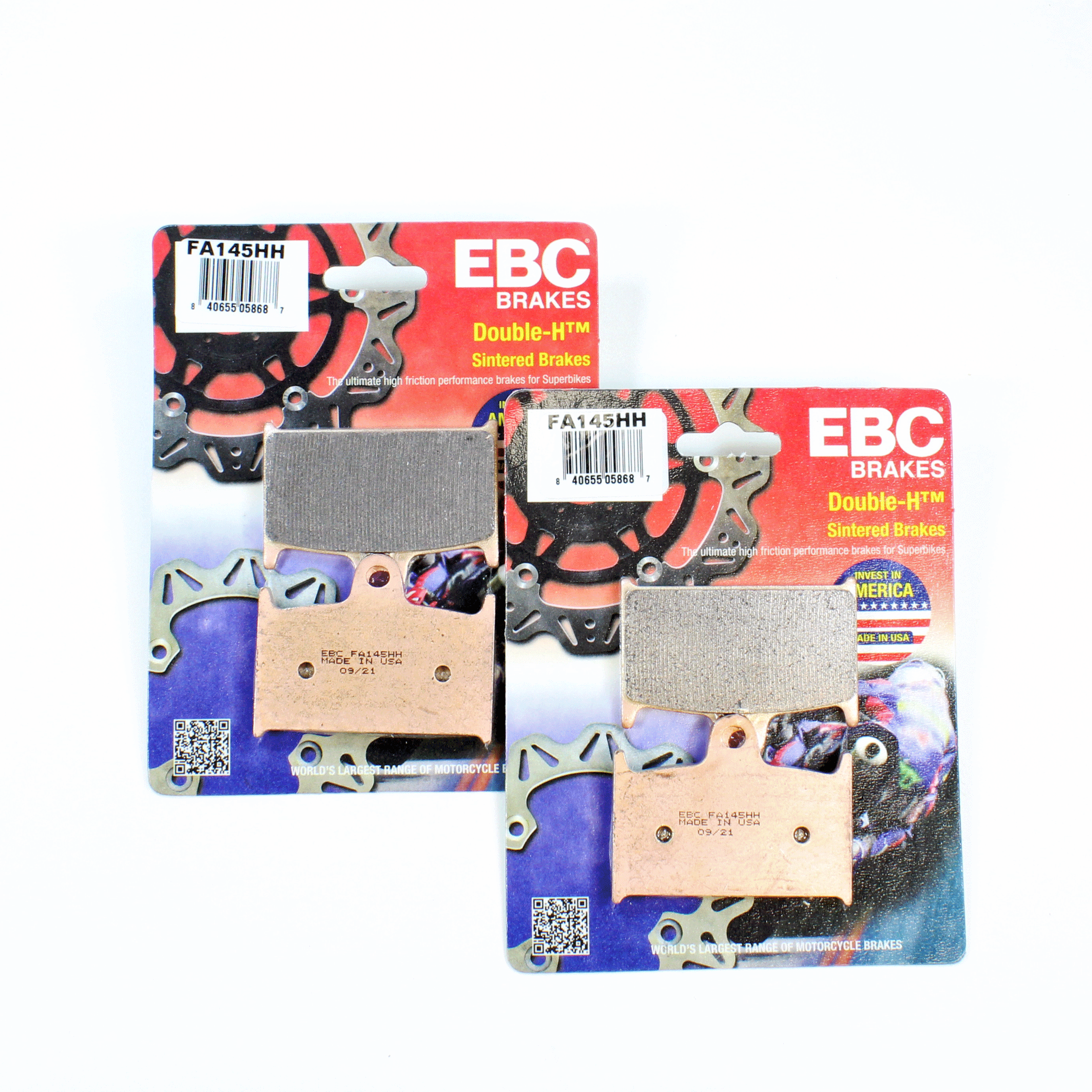 EBC Brake Pad Set Sintered for 1988-1992 Suzuki GSXR750-Front