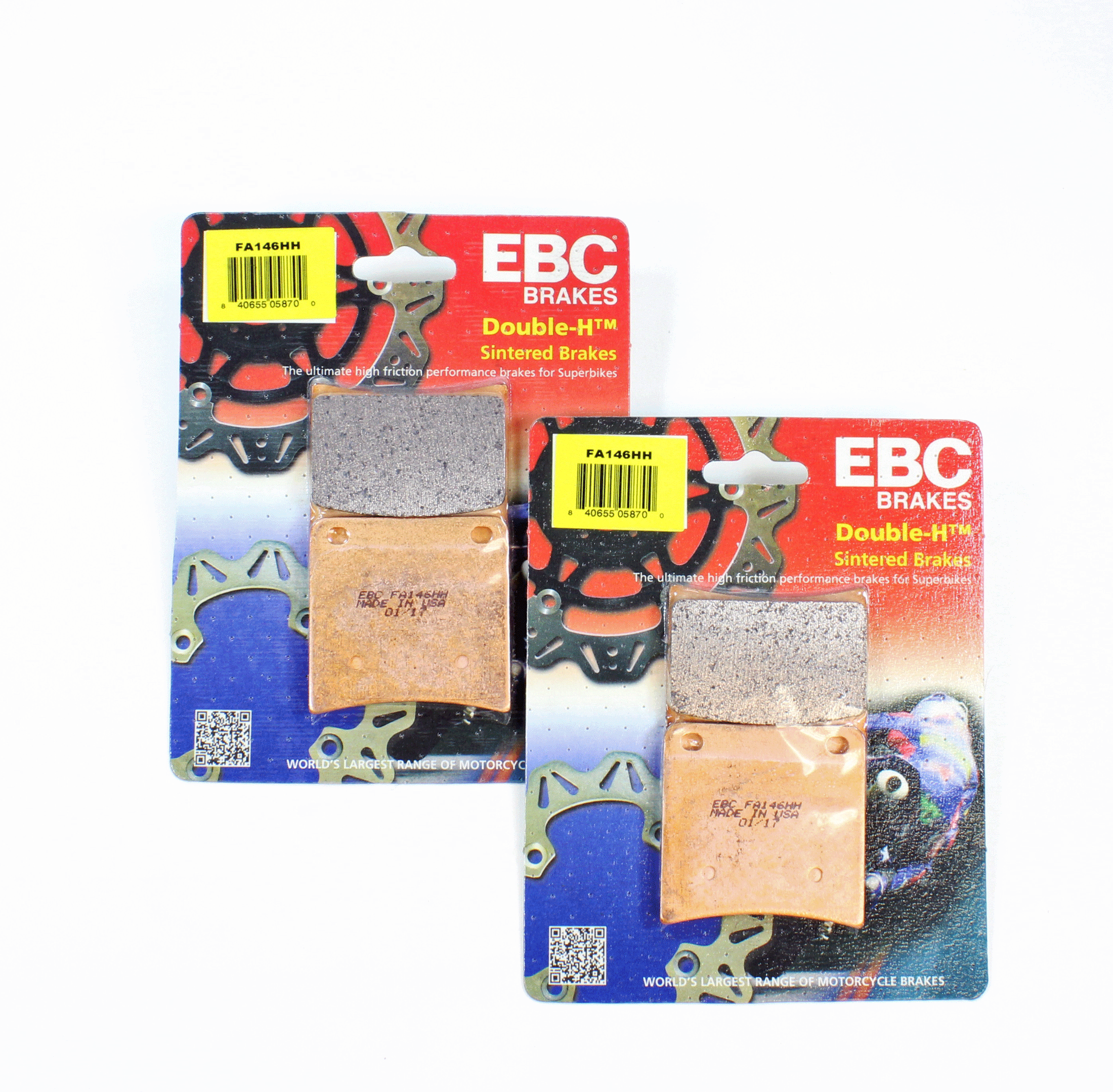 EBC Brake Pad Set Sintered for 1988-1993 Suzuki Katana 1100:GSX1100F-Front