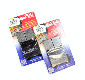 EBC Brake Pads Organic  for 1991-1993 Suzuki GSX1100G-Rear