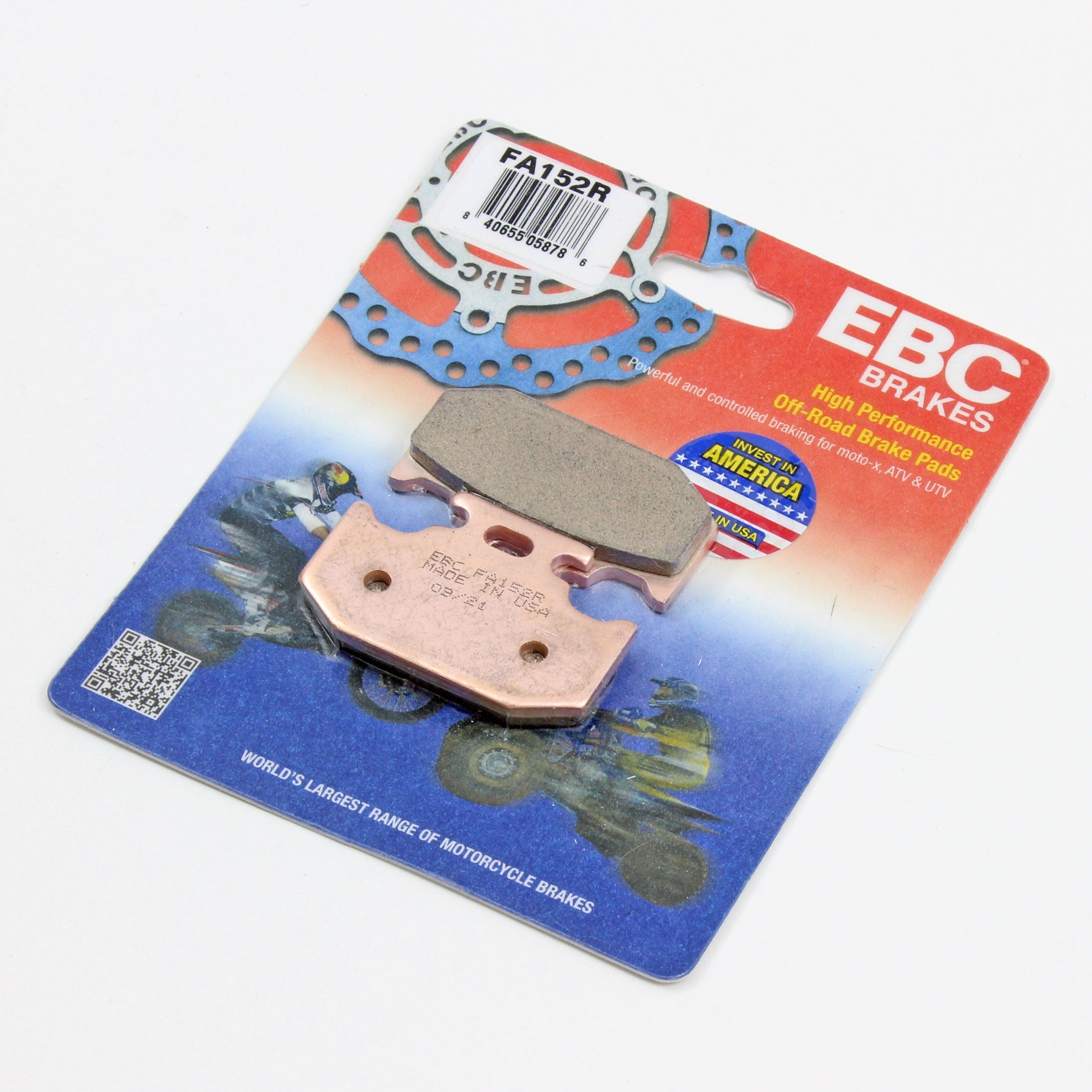 EBC Semi-Sintered R Brake Pads for 1990-1993 Suzuki DR250-Rear ...