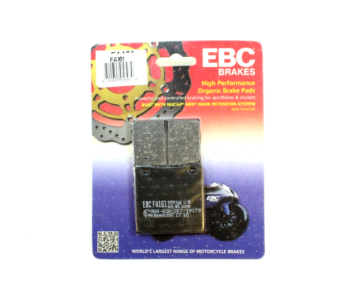 EBC Brake Pads Organic  for 1993-1994 Kawasaki Ninja ZX7R:ZX750M-Rear