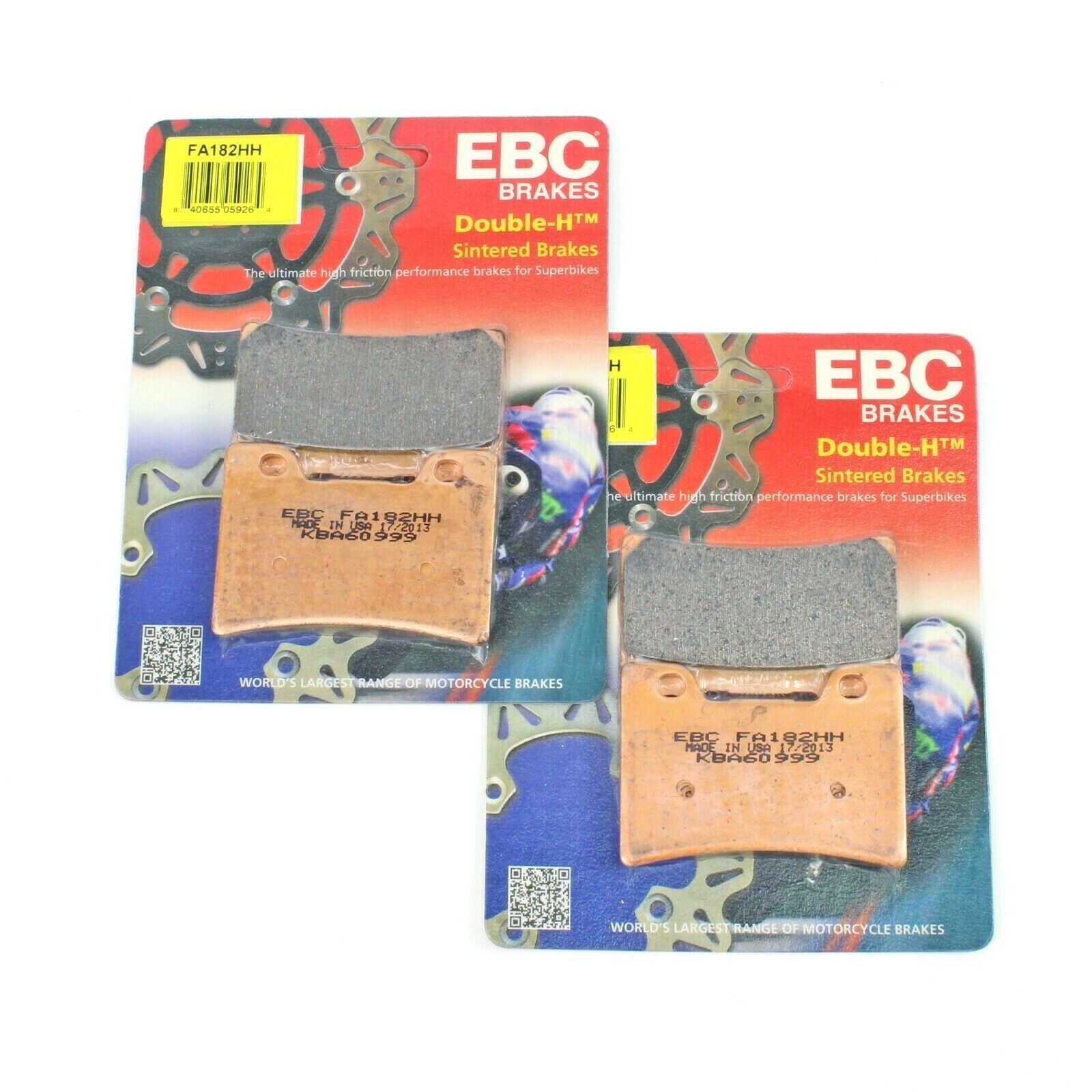 EBC Brake Pad Set Sintered for 1992-1993 Yamaha FZR1000-Front