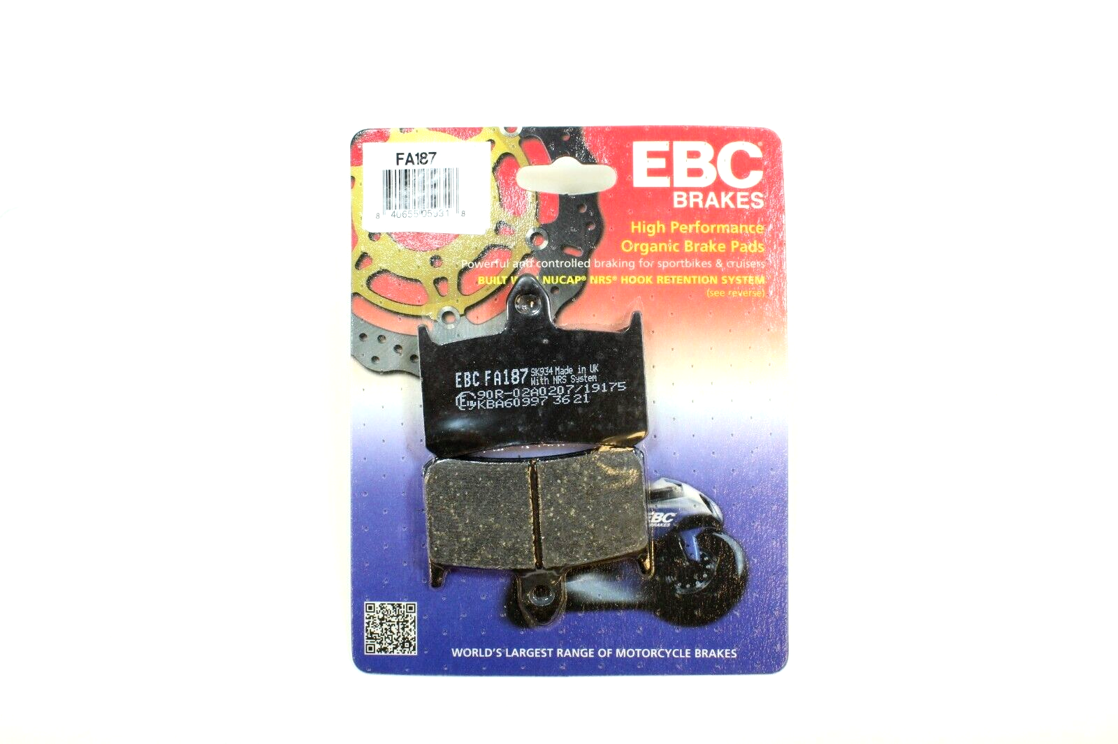 EBC Brake Pads Sintered for 1998-2005 Honda Super Hawk 1000:VTR1000F-Front