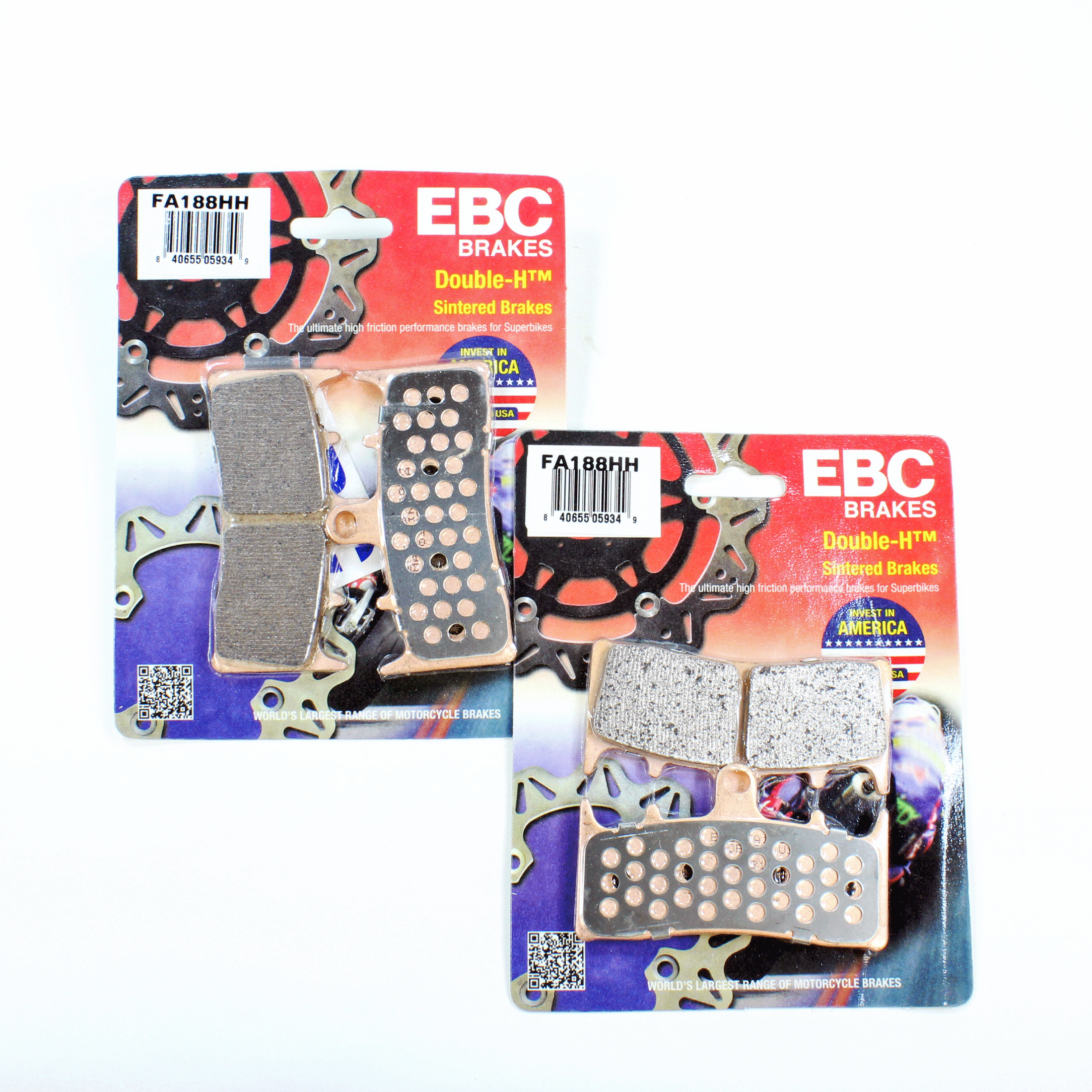 EBC Brake Pad Set Sintered for 1984-1985 Yamaha FJ600-Front