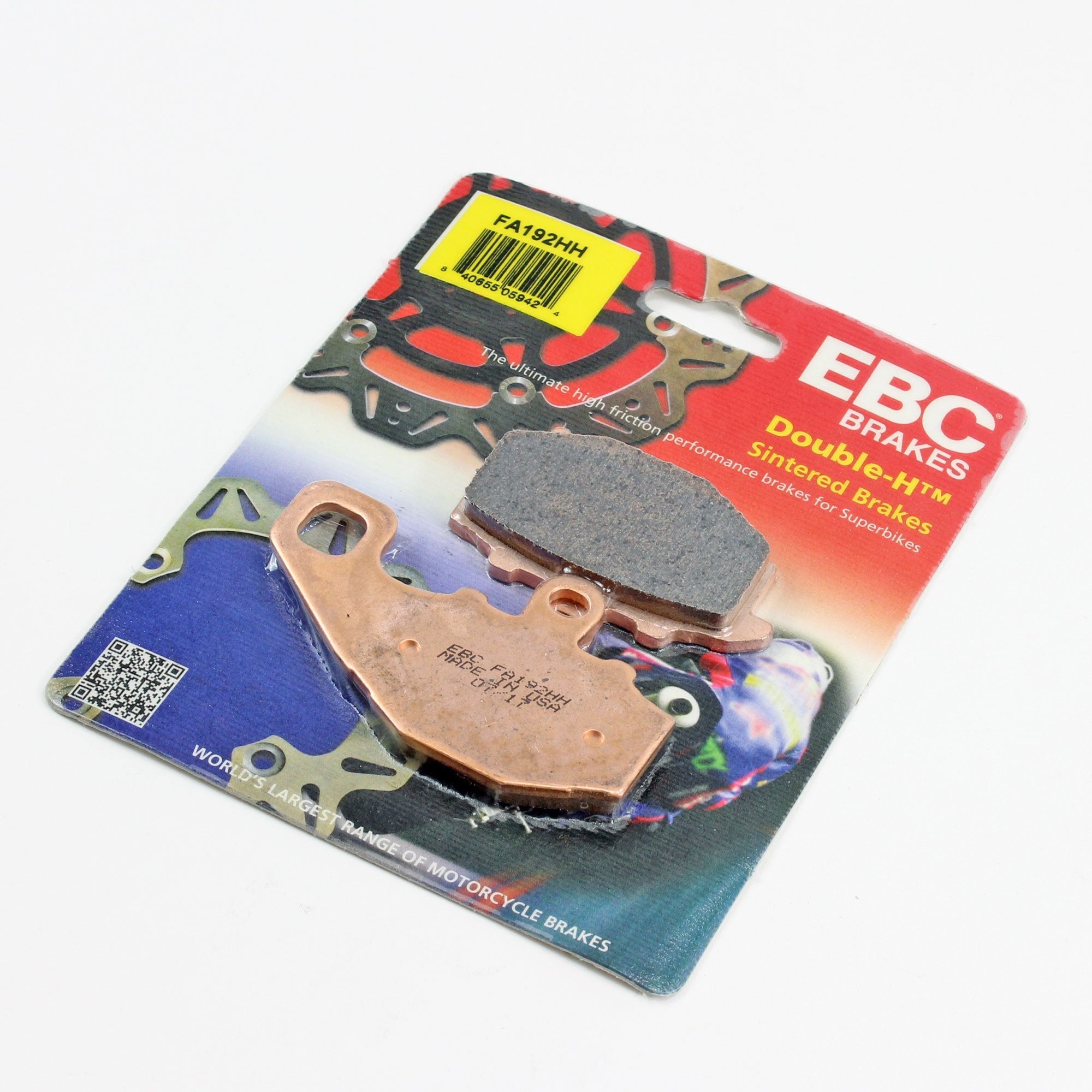 EBC Brake Pad Set Organic for 2005-2008 Kawasaki ZZR600-Front