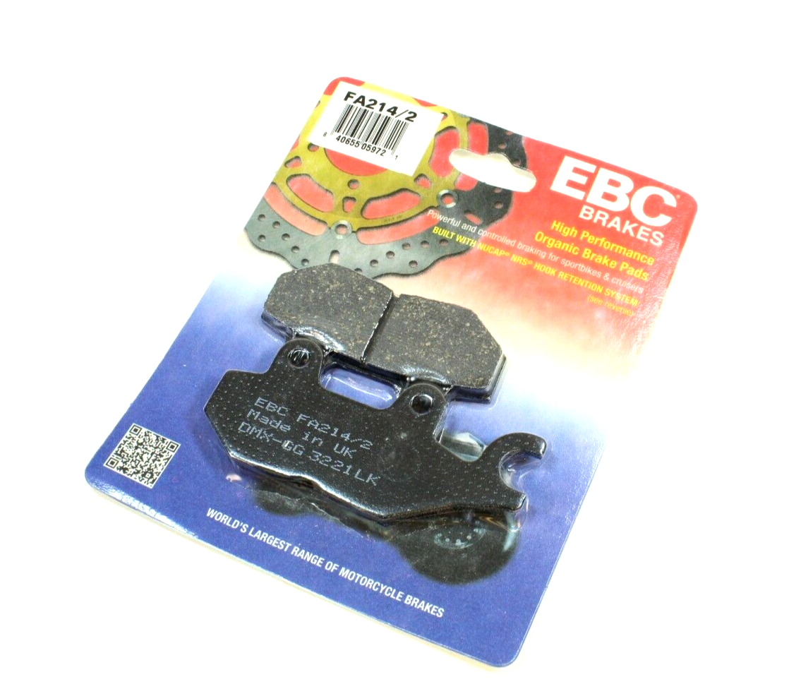 EBC Brake Pads Organic  for 2017-2019 Triumph Street Cup-Rear