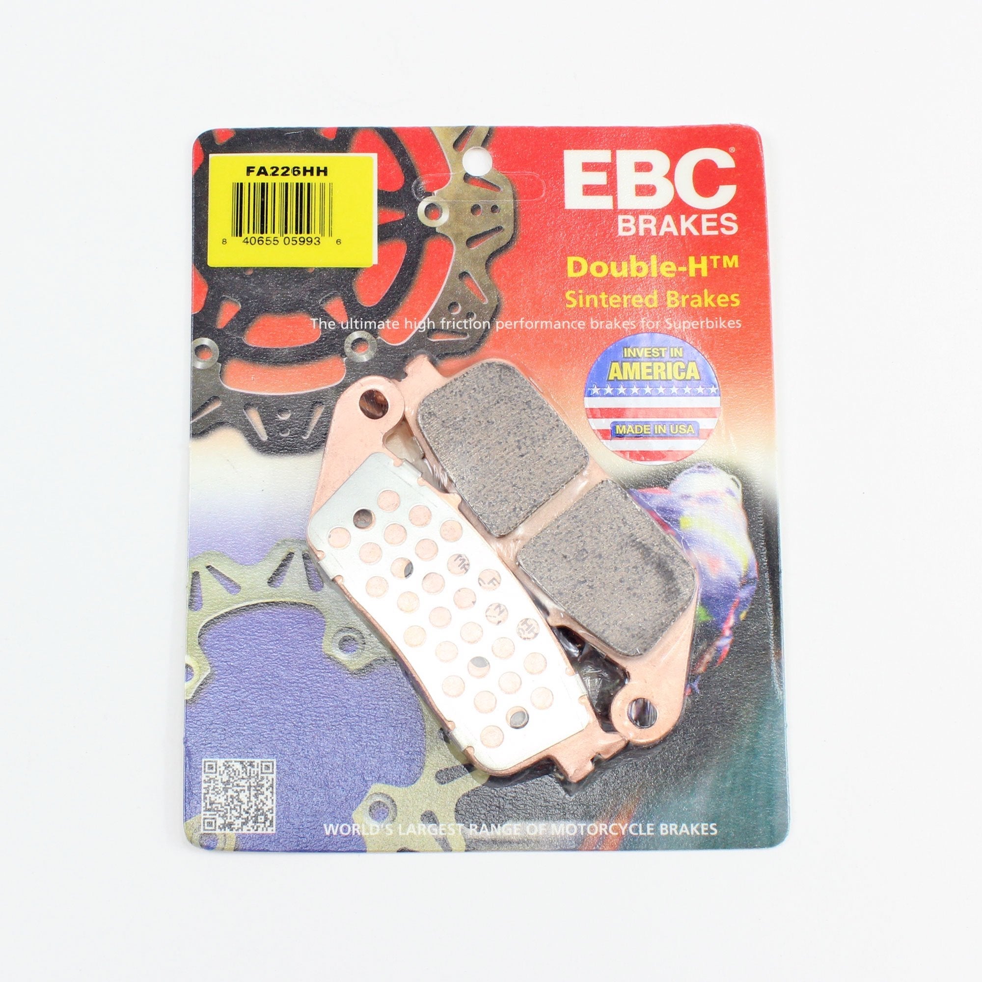 EBC Brake Pads Sintered for 2018-2020 Suzuki GSX250R-Front | Brakecrafters