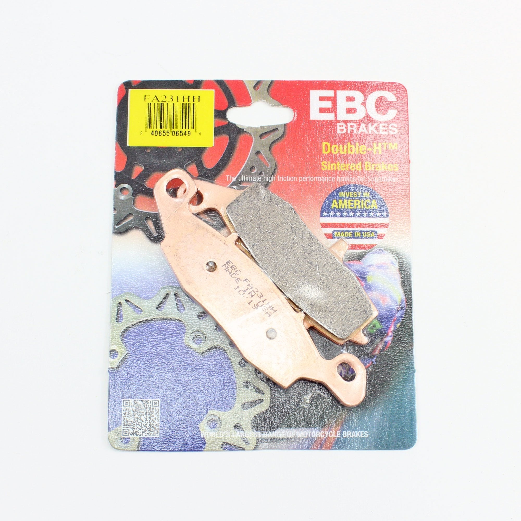 EBC Brake Pads Organic  for 2020 Kawasaki W800:EJ800 Cafe-Front/Rear