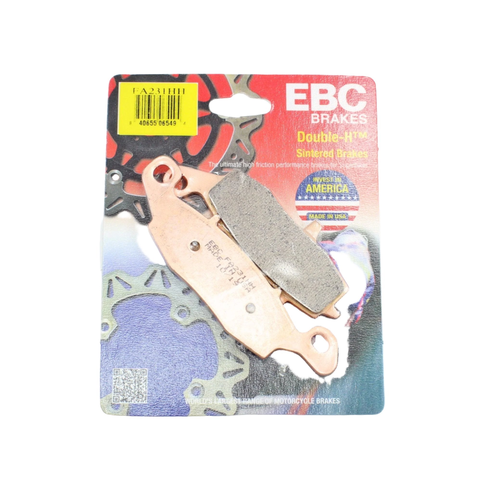 EBC Brake Pads Organic  for 2020 Kawasaki W800:EJ800 Cafe-Front/Rear