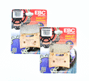 EBC Brake Pad Set Sintered for 2011-2014 Aprilia Dorsoduro 1200:SMV1200-Front - 2 Pair