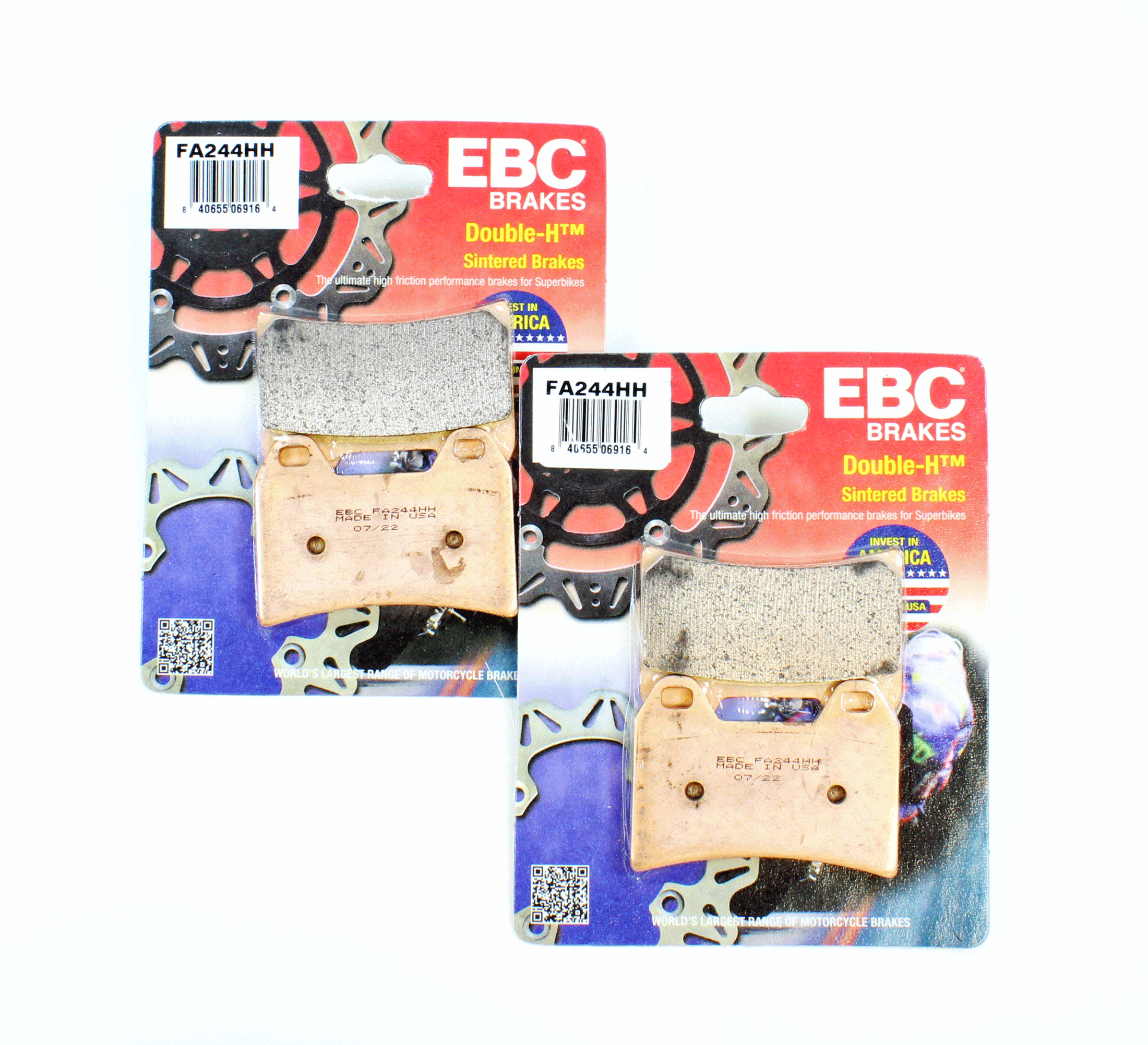 EBC Brake Pad Set Sintered for 1999 Victory V92C:Black/Blue-Front