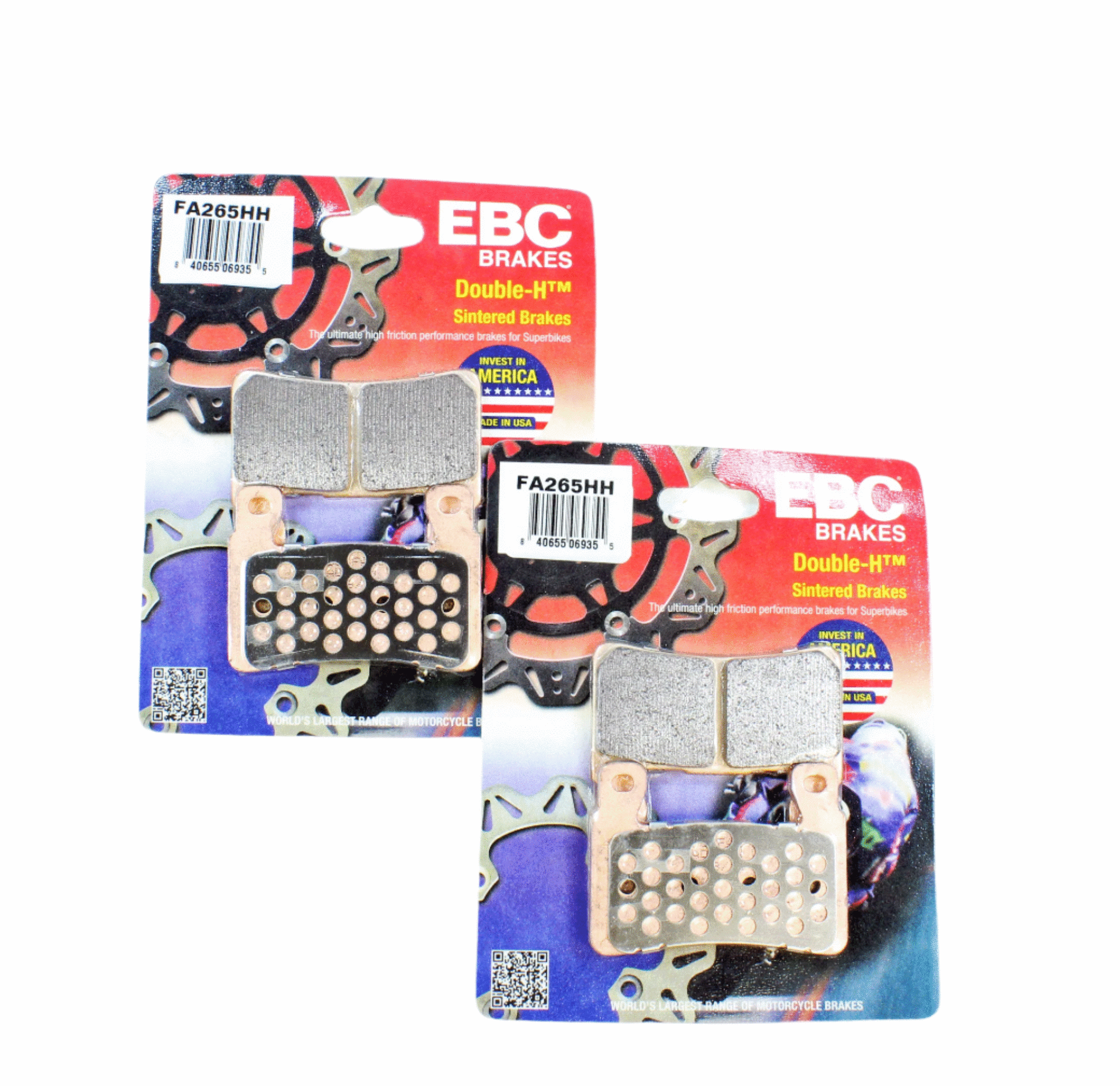 EBC Brake Pad Set Sintered for 2000-2006 Honda RVT1000R:RC51-Front