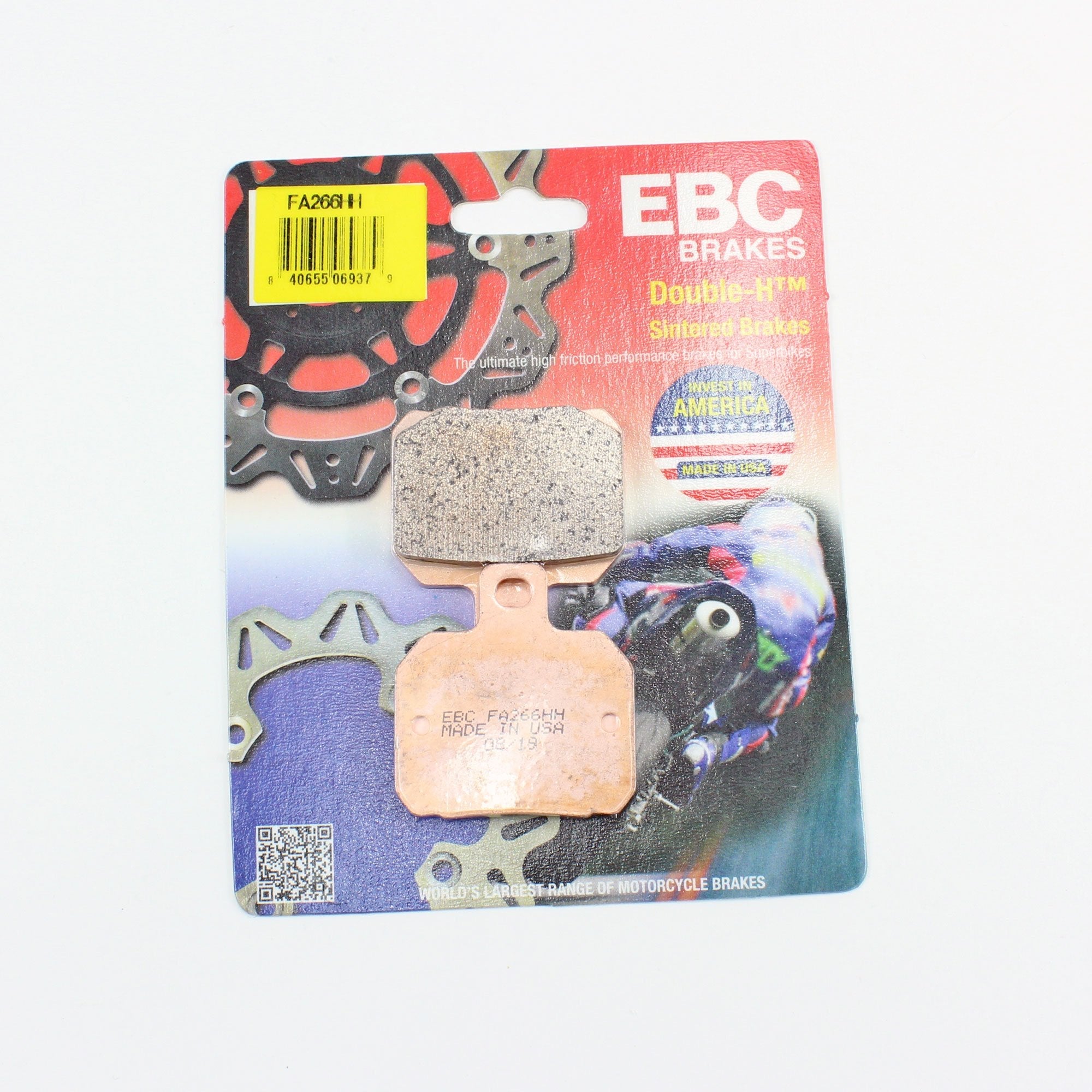 EBC Brake Pads Organic  for 2016-2018 Kawasaki Ninja ZX14R:ZX1400 ABS SE-Rear