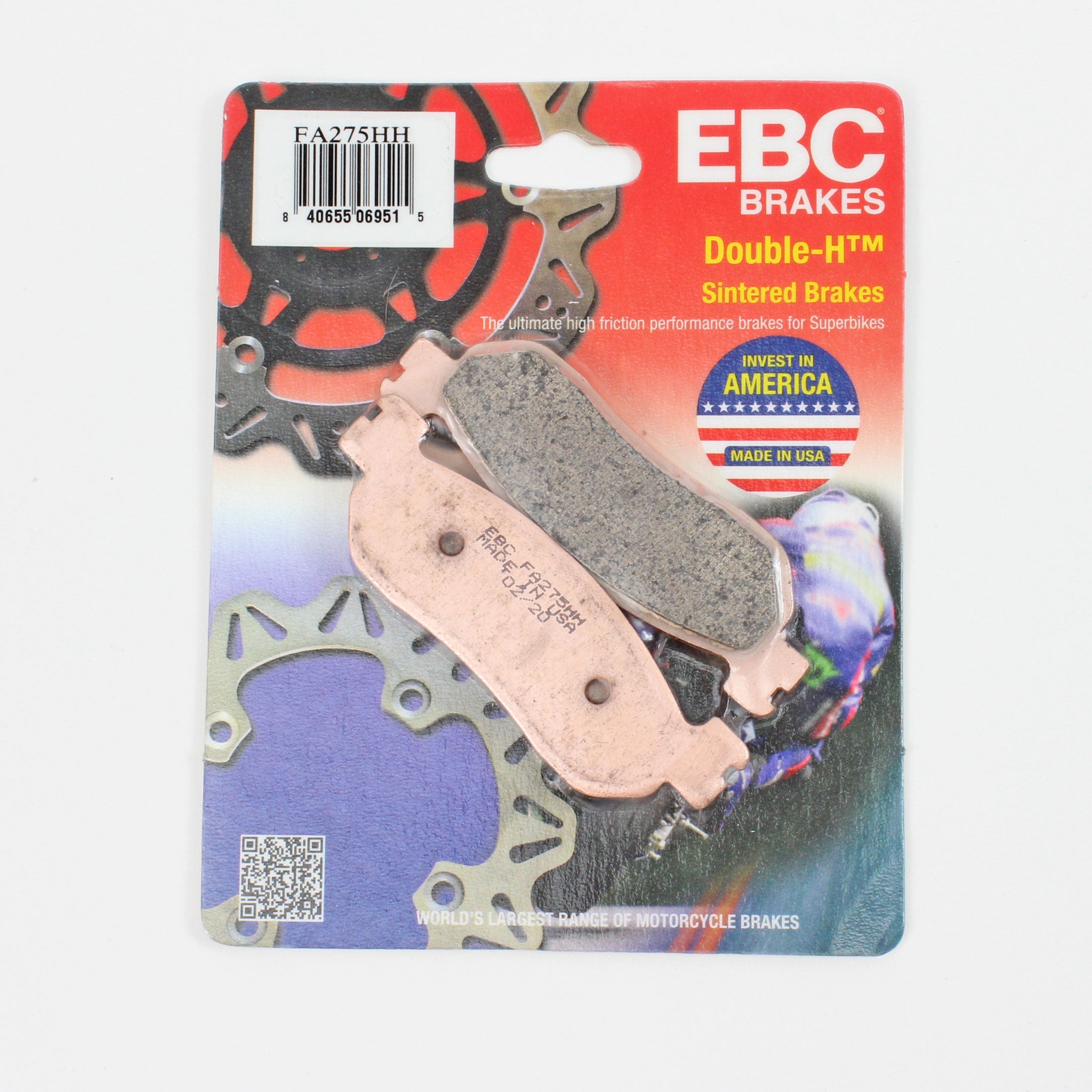 EBC Brake Pads Sintered for 1999-2002 Yamaha YZF R6-Front/Rear