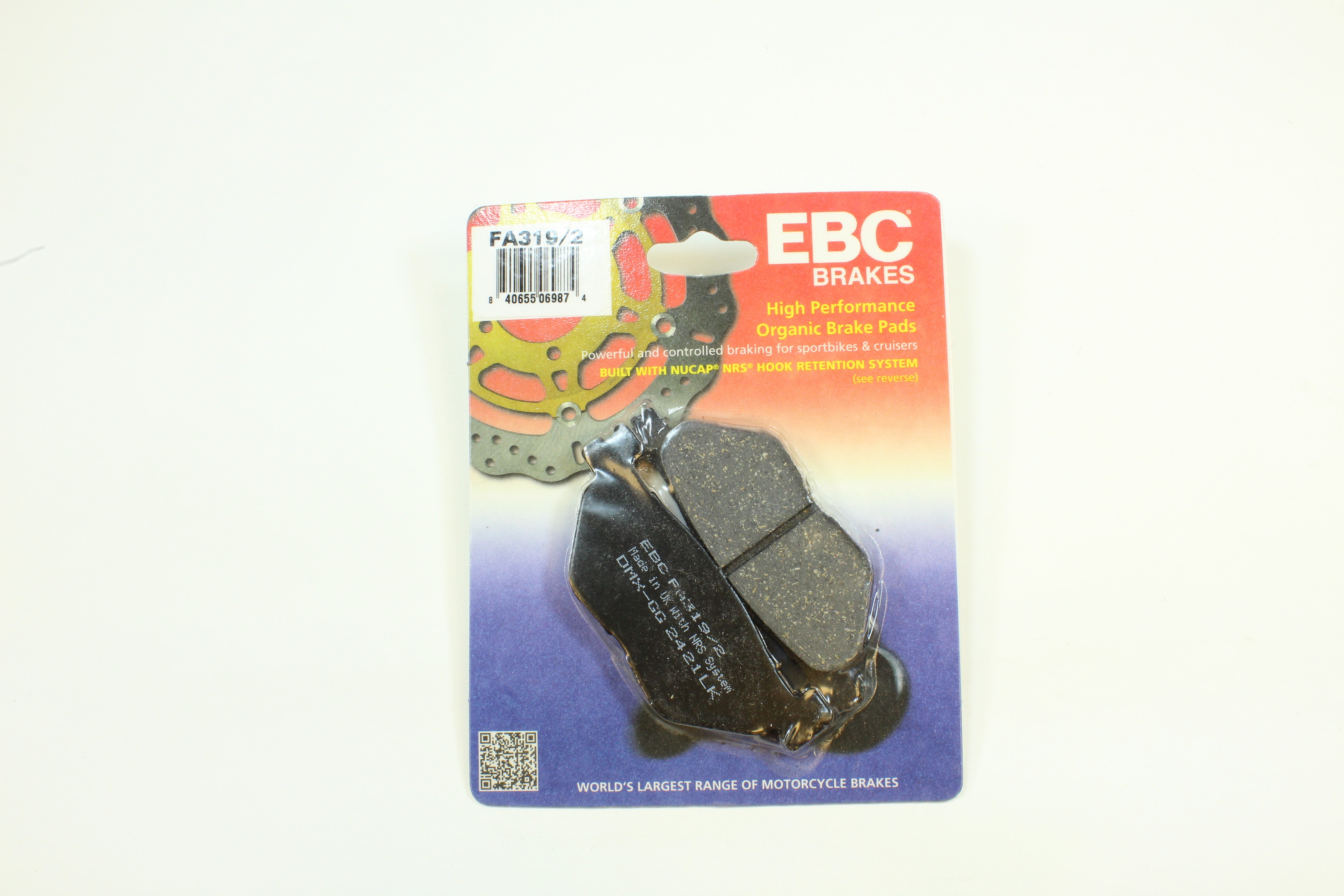 EBC Brake Pads Organic  for 2012-2018 Yamaha Super Tenere:XTZ1200-Rear