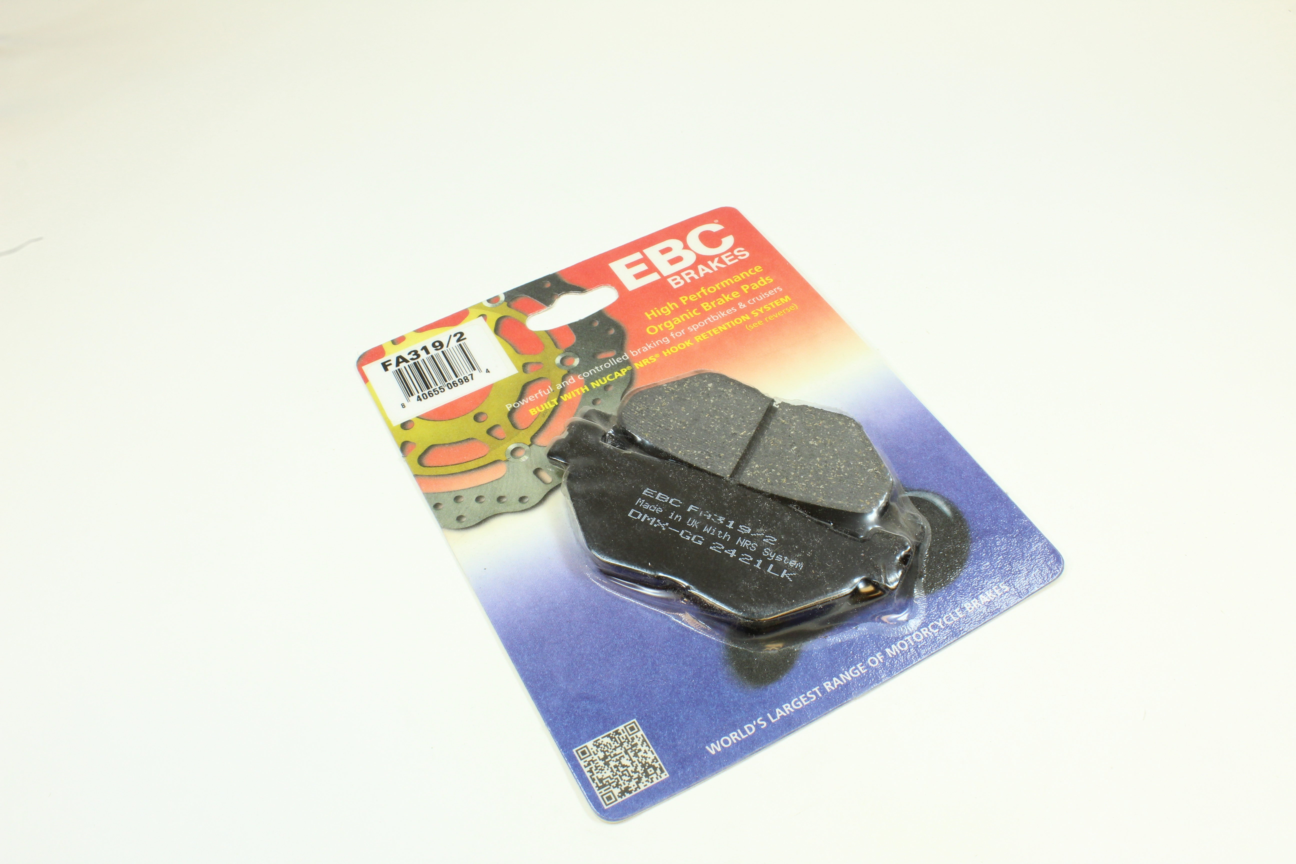 EBC Brake Pads Organic  for 2015 Yamaha Raider Bullet Cowl:XV19C-Rear