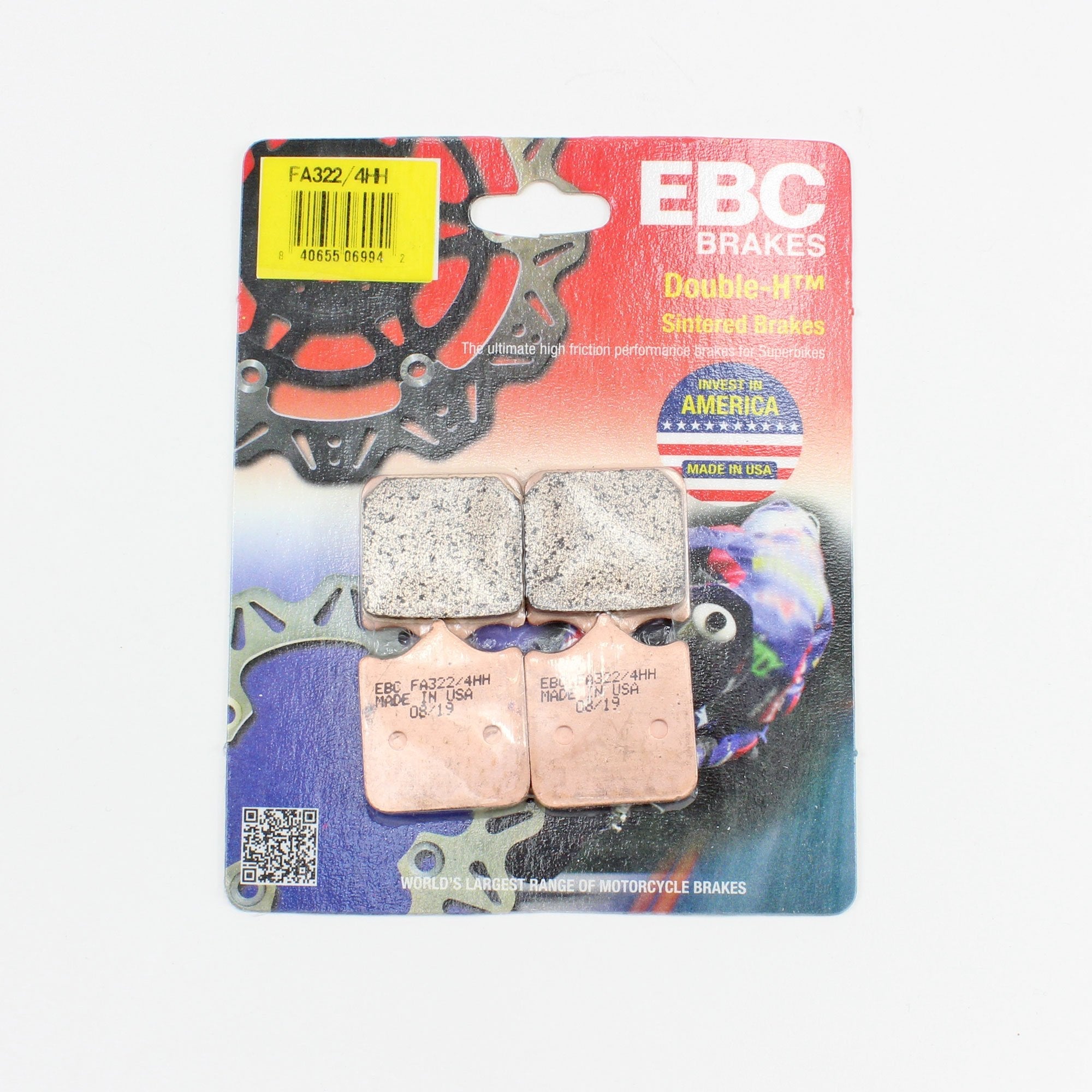 FA322/4HH Front Semi Metallic Brake Pads for TRIUMPH Speedtriple 1050 FA322/4HH Front Semi Metallic Brake Pads for TRIUMPH Speedtriple 1050