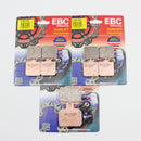 EBC Front & Rear Sintered Ducati Brake Pad Set  FA322/4HHx2 & FA266HHx1-3 Pair-2