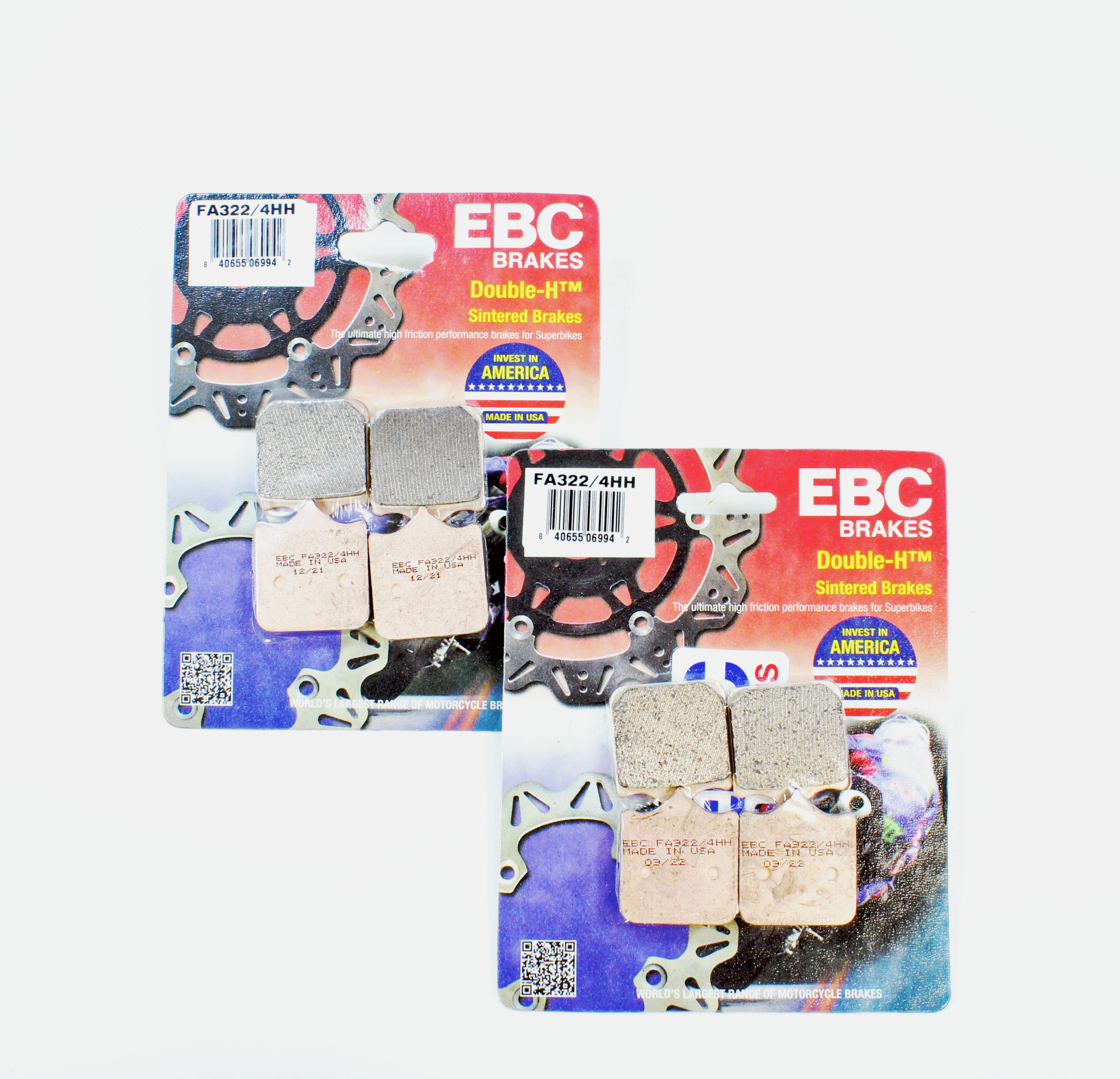 EBC Brake Pads Organic  for 2007 KTM 950:Supermoto-Front/Rear