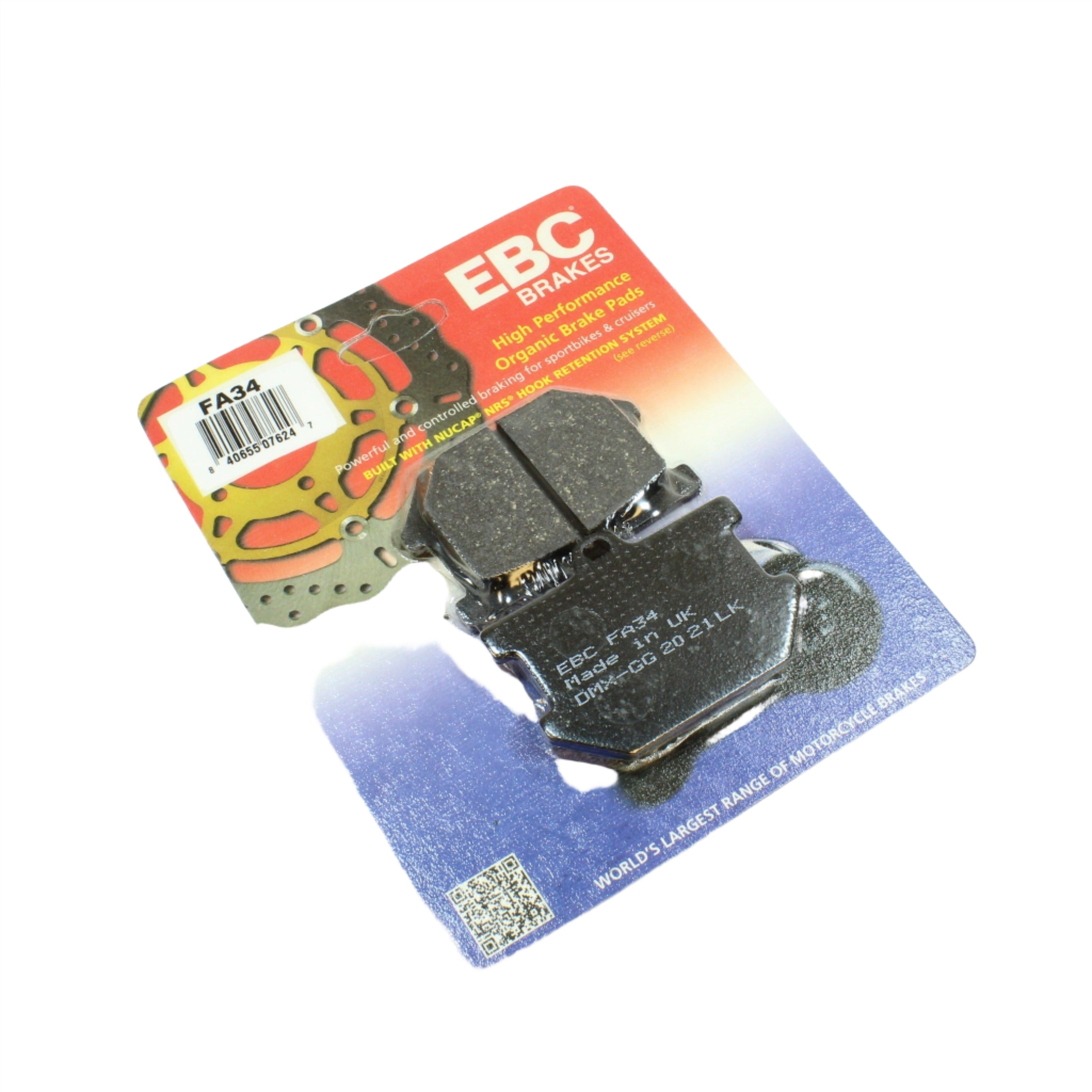 EBC Brake Pads Organic  for 1978-1981 Yamaha XS1100-Front