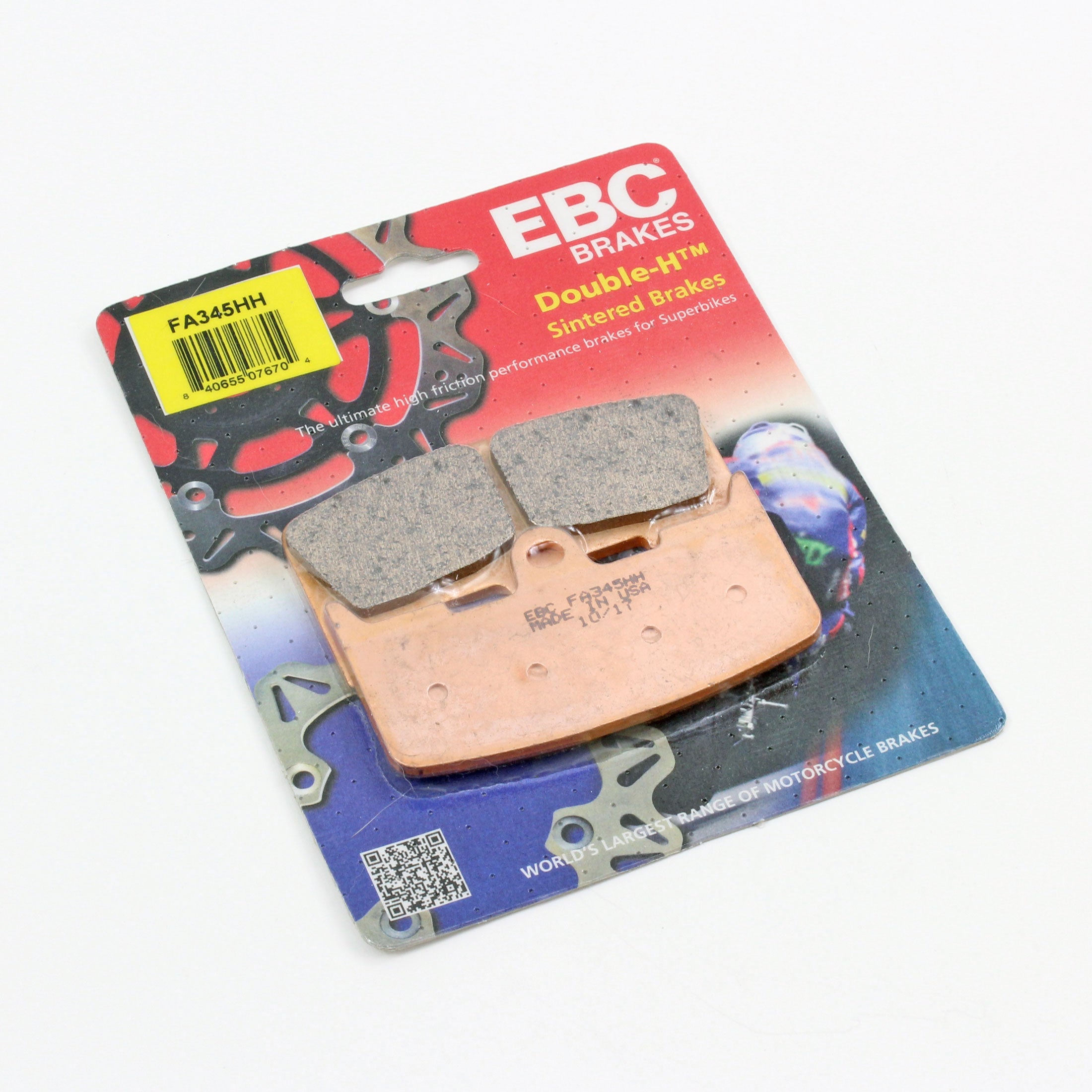 EBC Brake Pads Sintered for 2005-2010 Buell Lightning:CityX XB9SX-Front