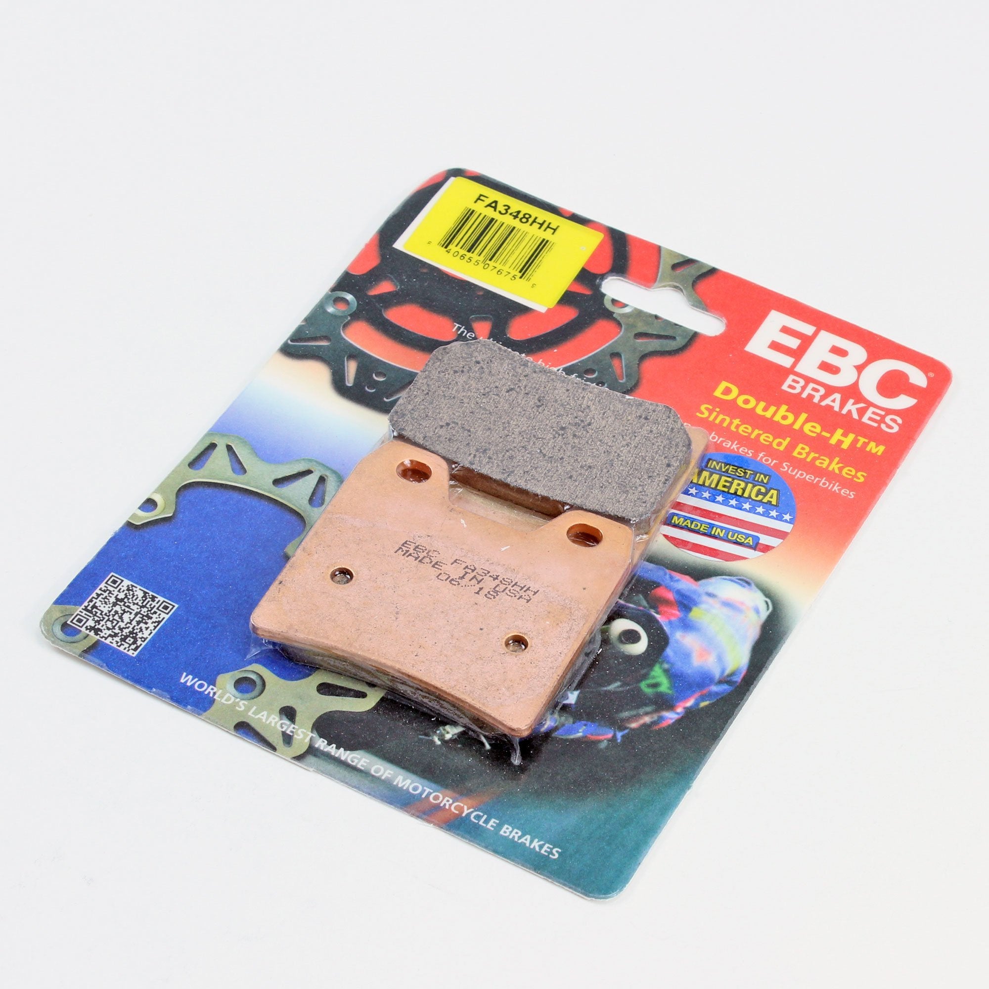 Brakecrafters Brake Pads EBC FA348HH Rated Sintered Brake Pads - 1 Pair