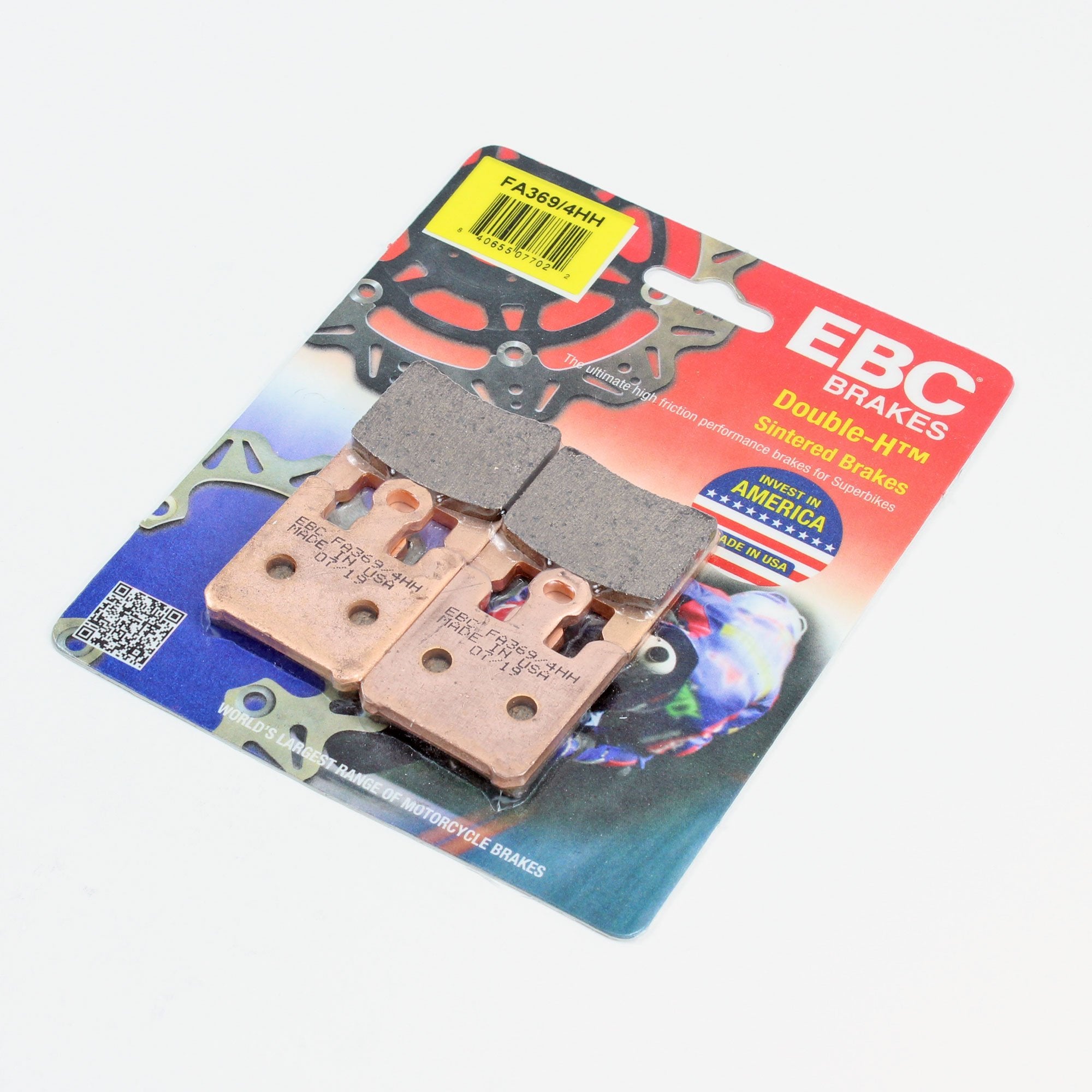 Brakecrafters Brake Pads EBC FA369/4HH Rated Sintered Brake Pads - 1 Pair