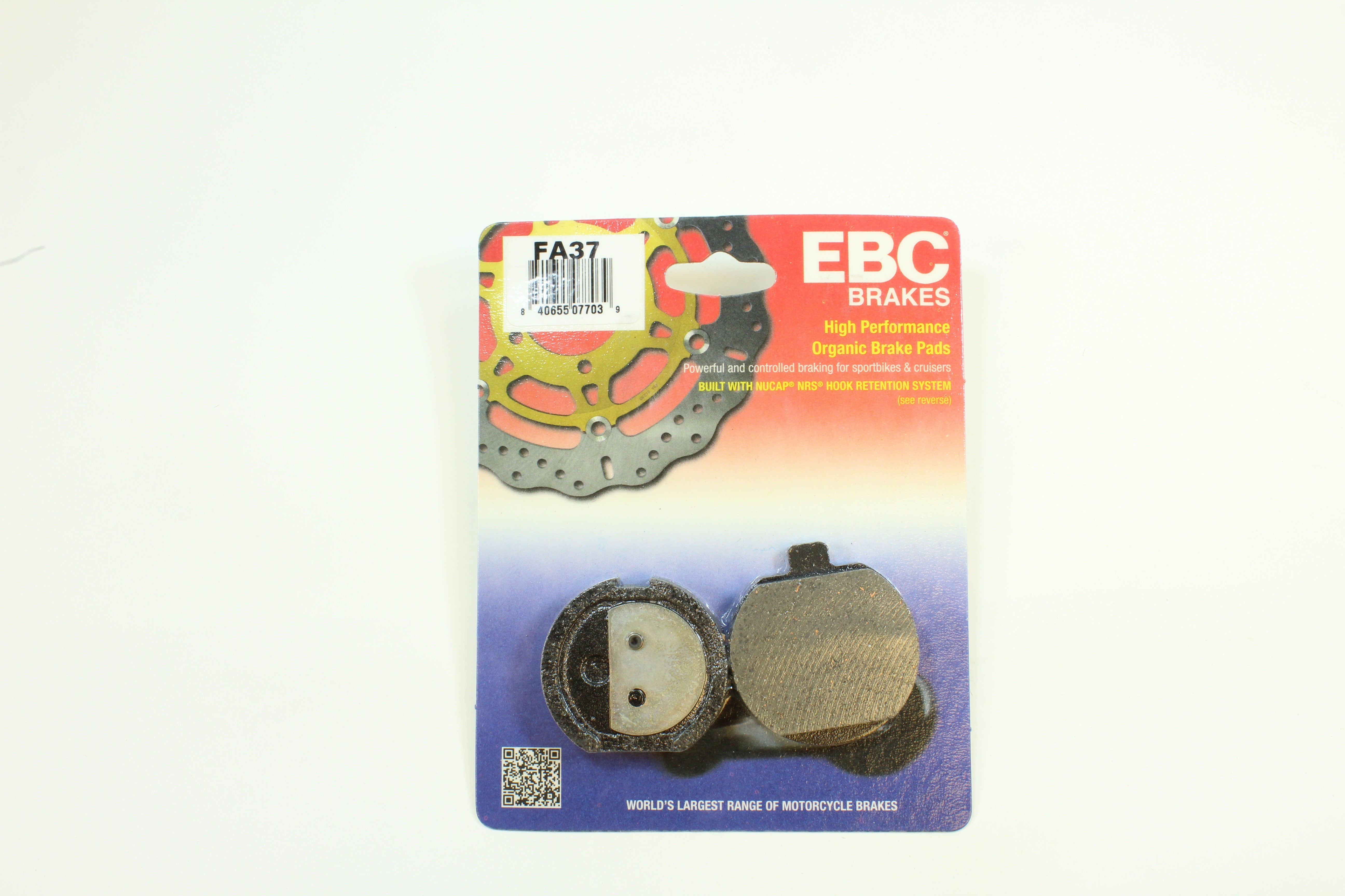 EBC Brake Pads Organic  for 2016-2018 Kawasaki Ninja ZX14R:ZX1400 ABS SE-Rear