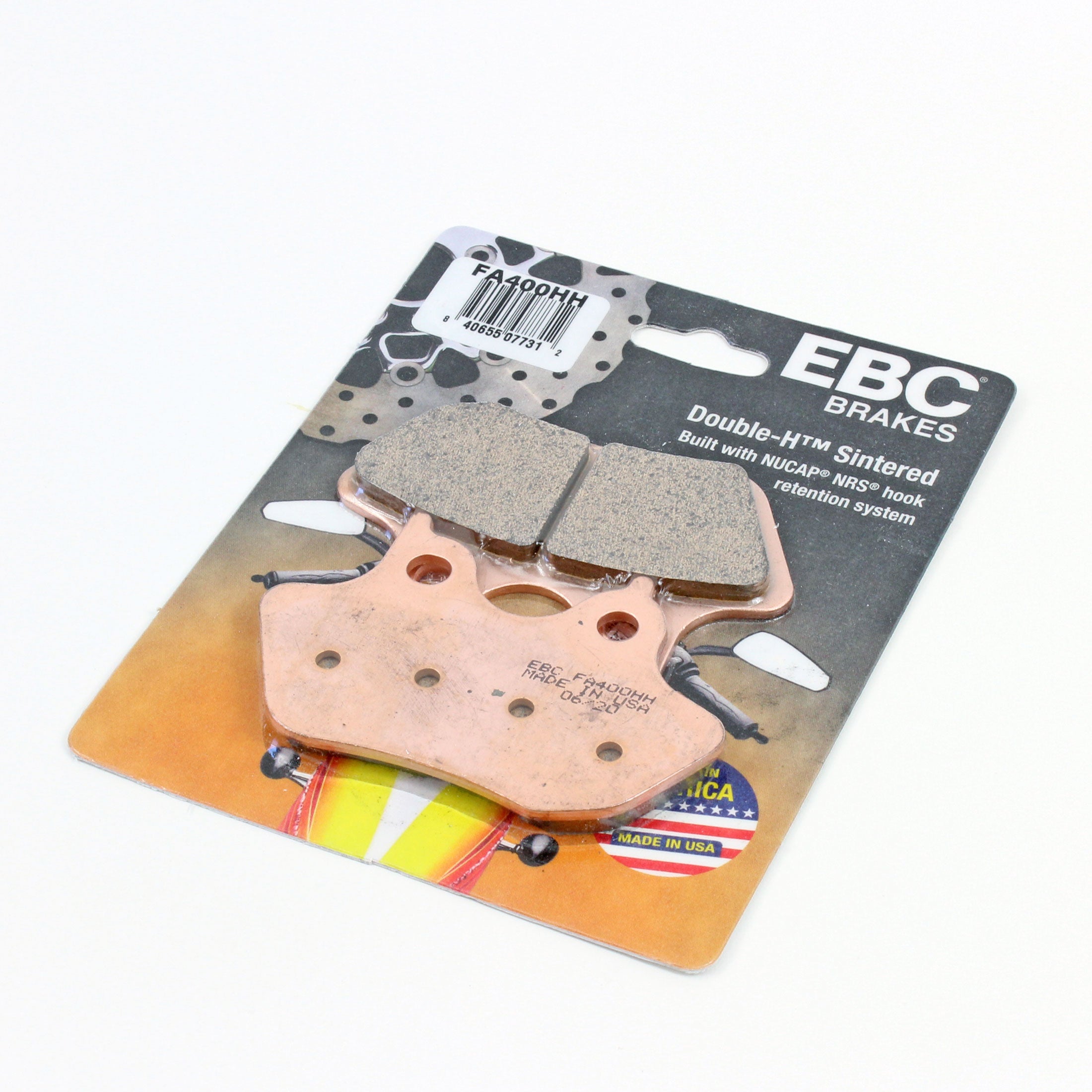 EBC Sintered Brake Pads for 2002-2003 Harley-Davidson Sportster 1200:Custom XL1200C-Front/Rear