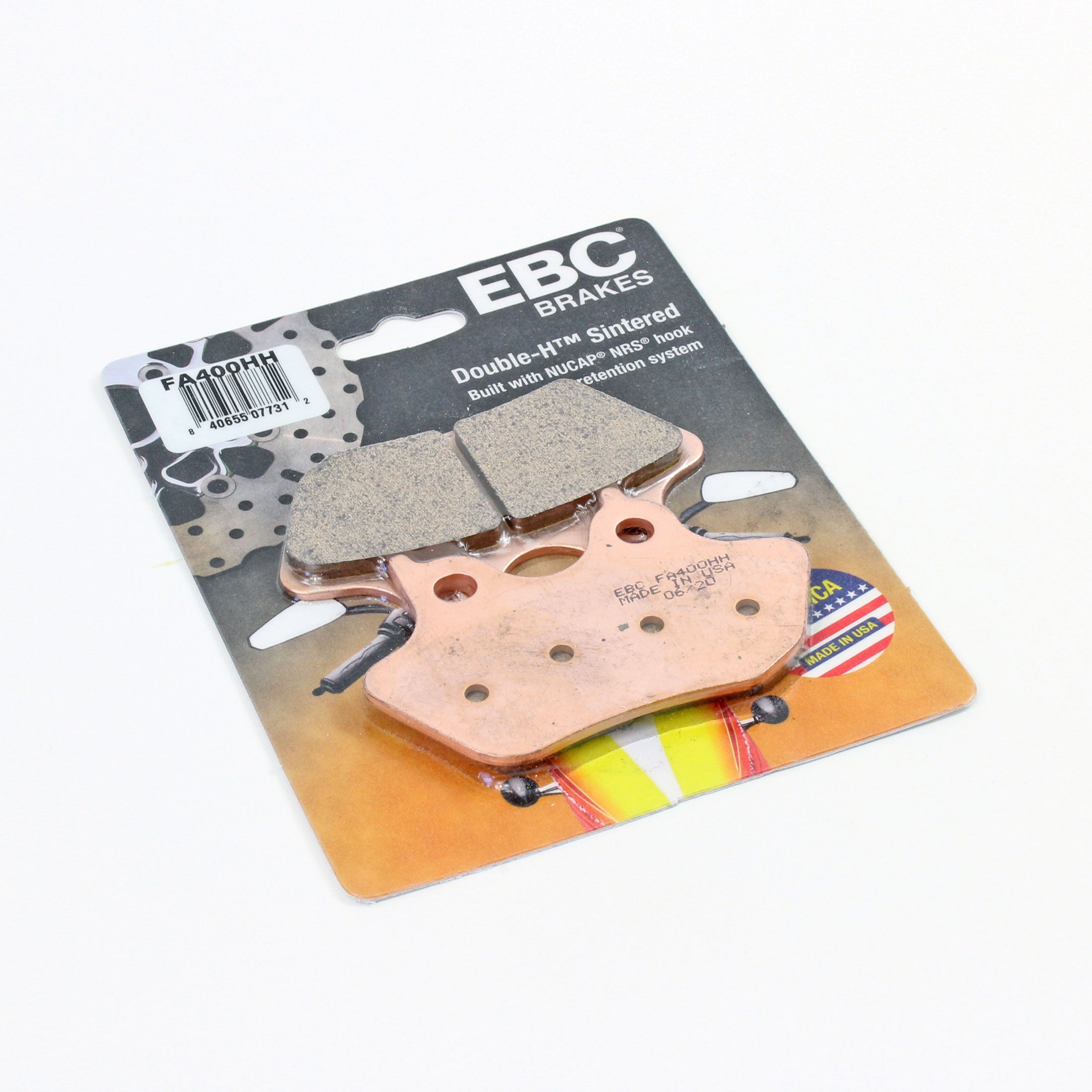 EBC Sintered Brake Pads for 2001-2005 Harley-Davidson Softail Springer:EFI FXSTSI-Front/Rear