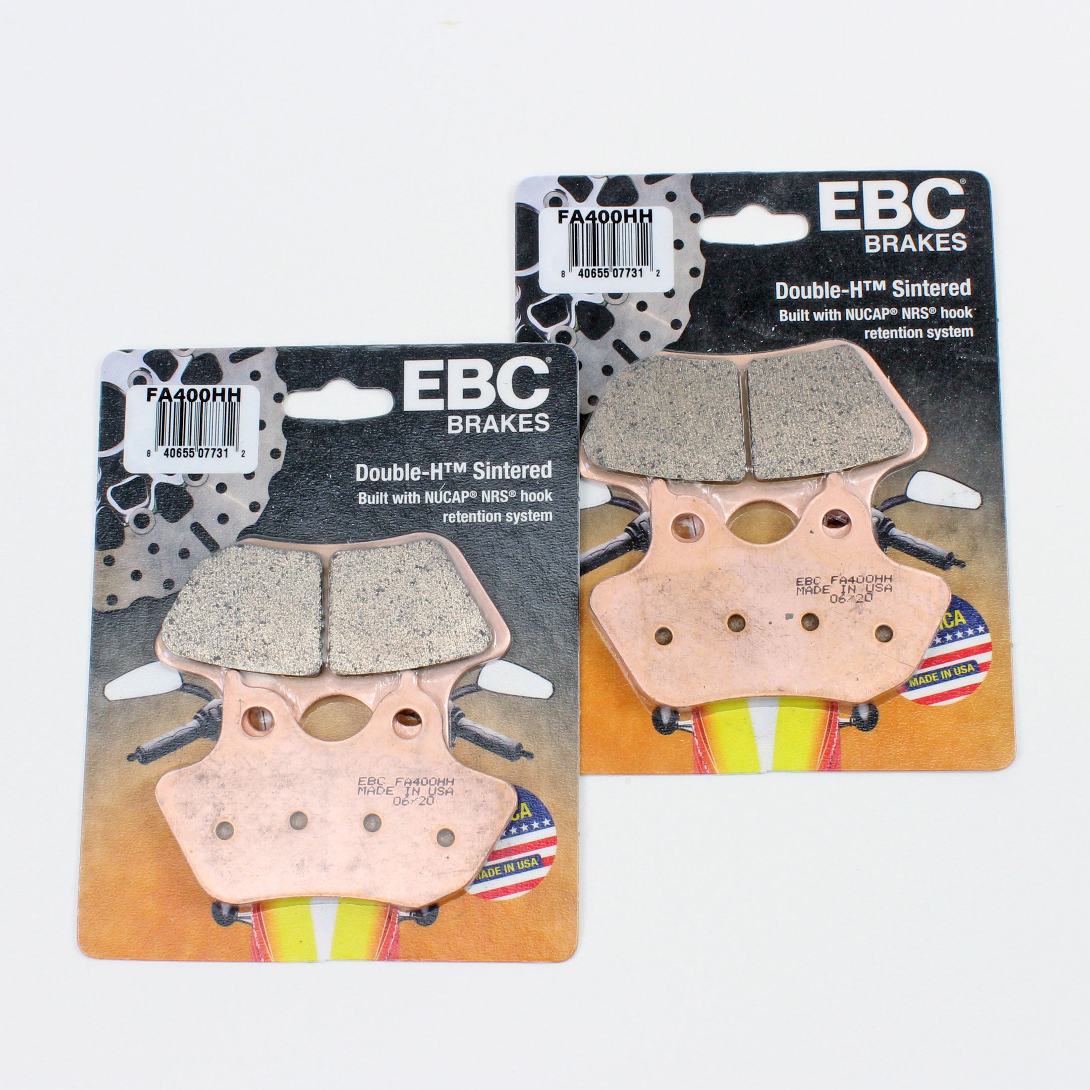 EBC FA400HH Rated Sintered Brake Pads-2 Pairs - 0