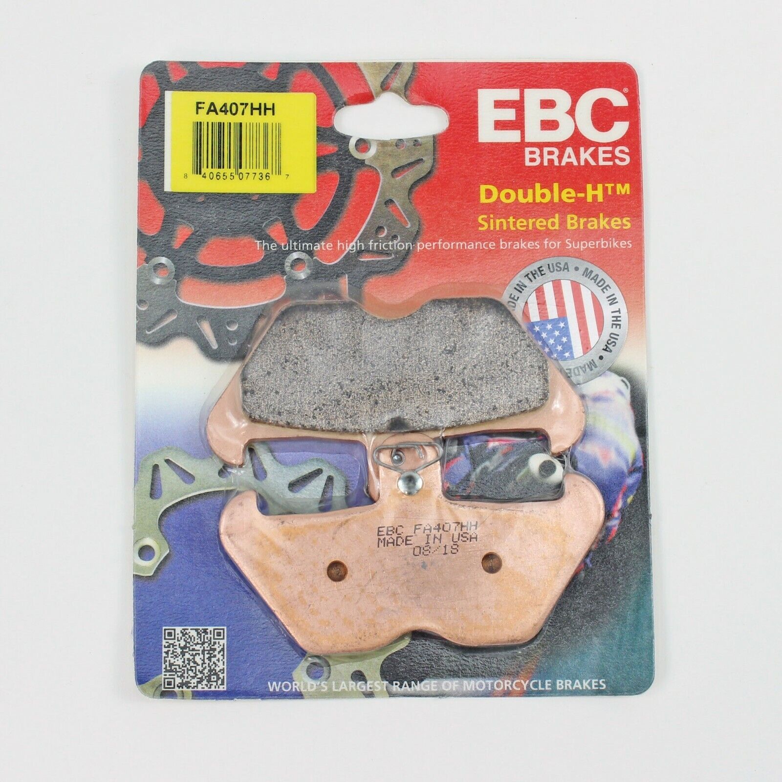 EBC Brake Pads Sintered for 1998-2000 BMW R1100S-Front