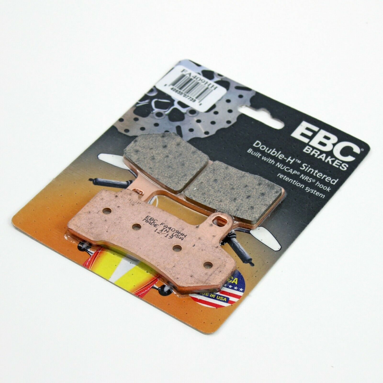 EBC Sintered Brake Pads for 2015 Harley-Davidson Electra Glide Low:Ultra Limited FLHTKL-Front/Rear