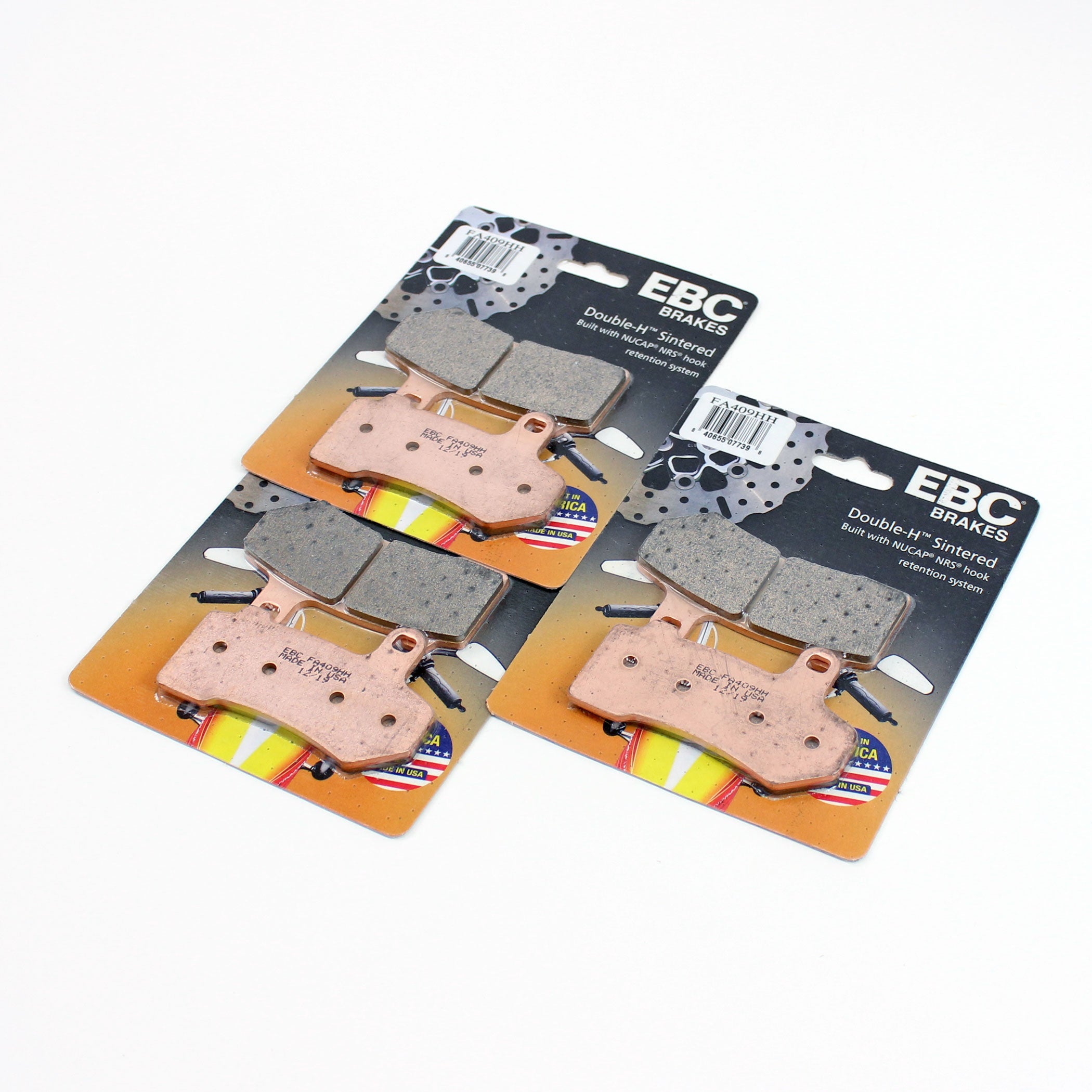 EBC FA409HH-EBC HH Rated Sintered Brake Pads-3 Pairs