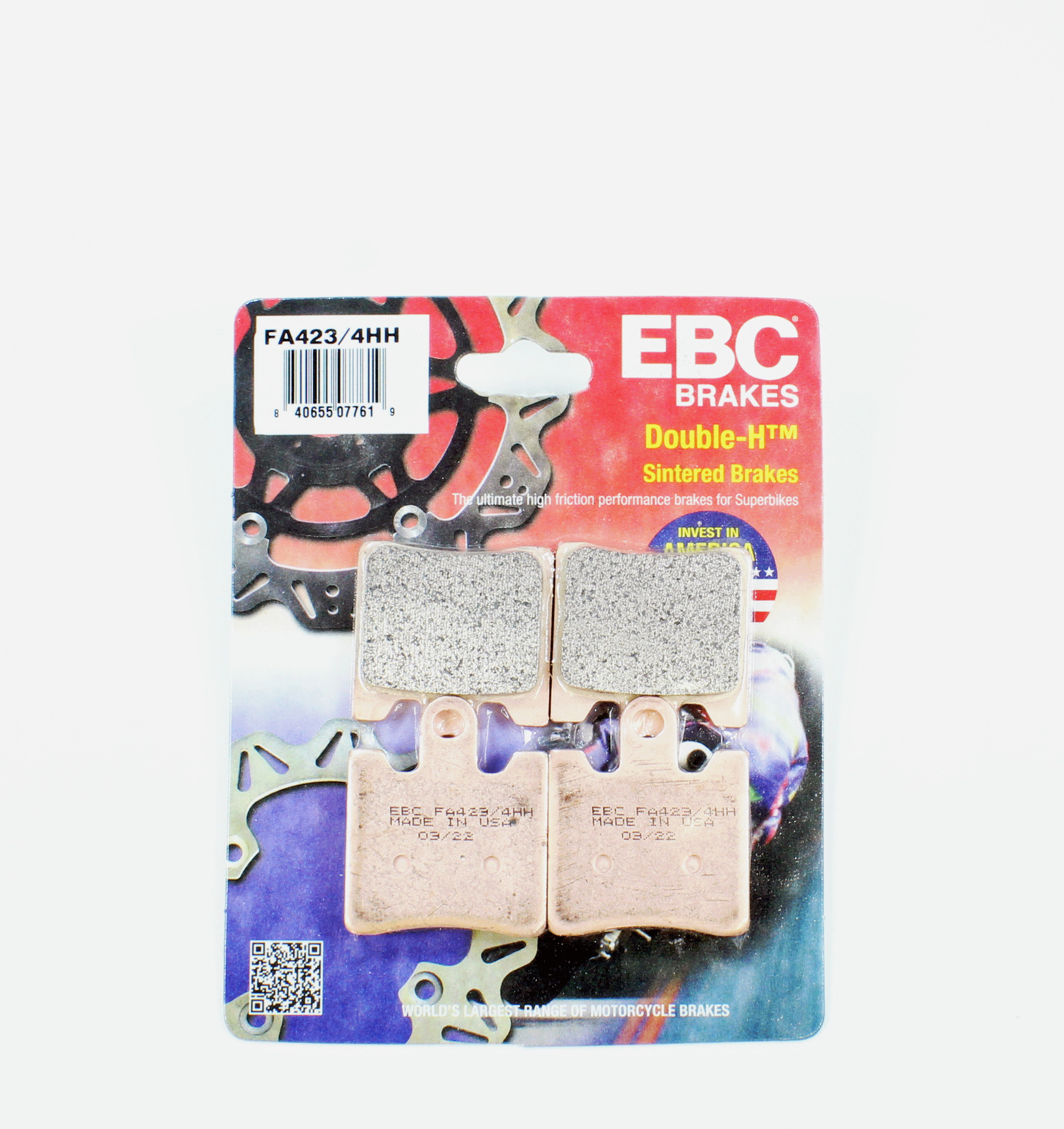 EBC Brake Pad Set Sintered for 2006-2009 Yamaha FJR1300AE:ABS-Front/Right