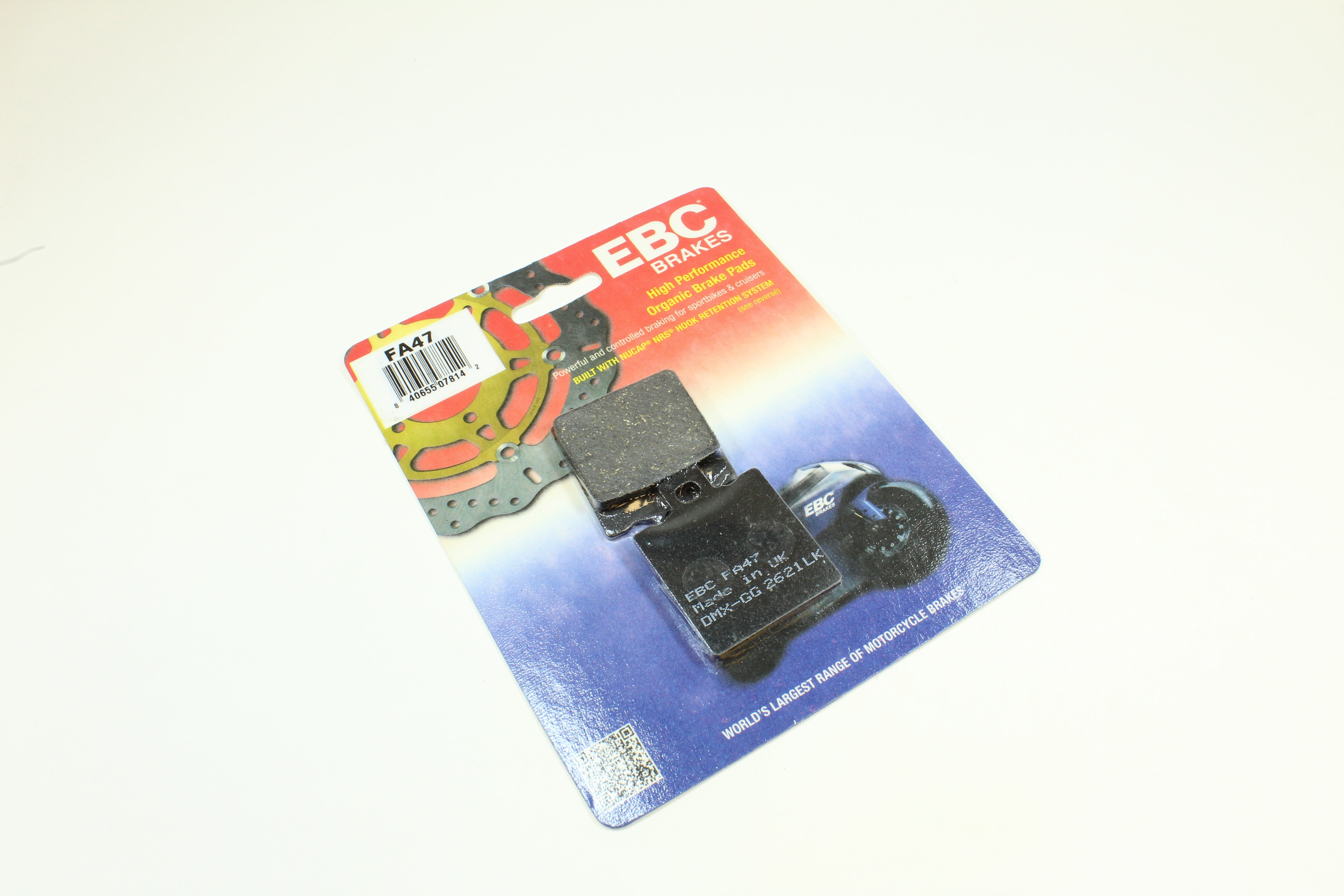 EBC FA47 Performance Organic Rear Brake Pads For Brembo Calipers