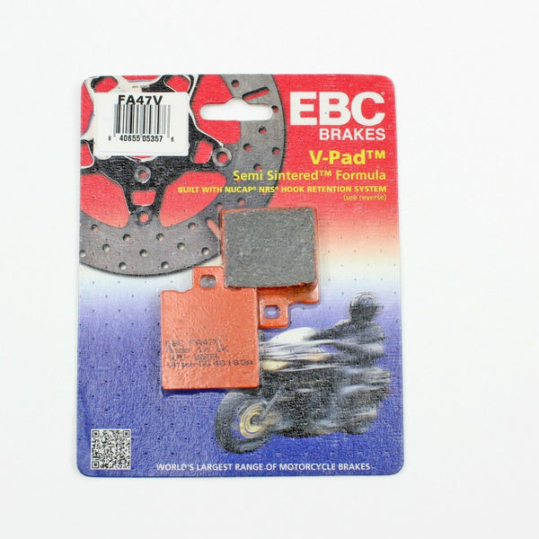 EBC Semi-Sintered Brake V-Pads for 1999-2003 Aprilia RS250-Rear - 1 Pair